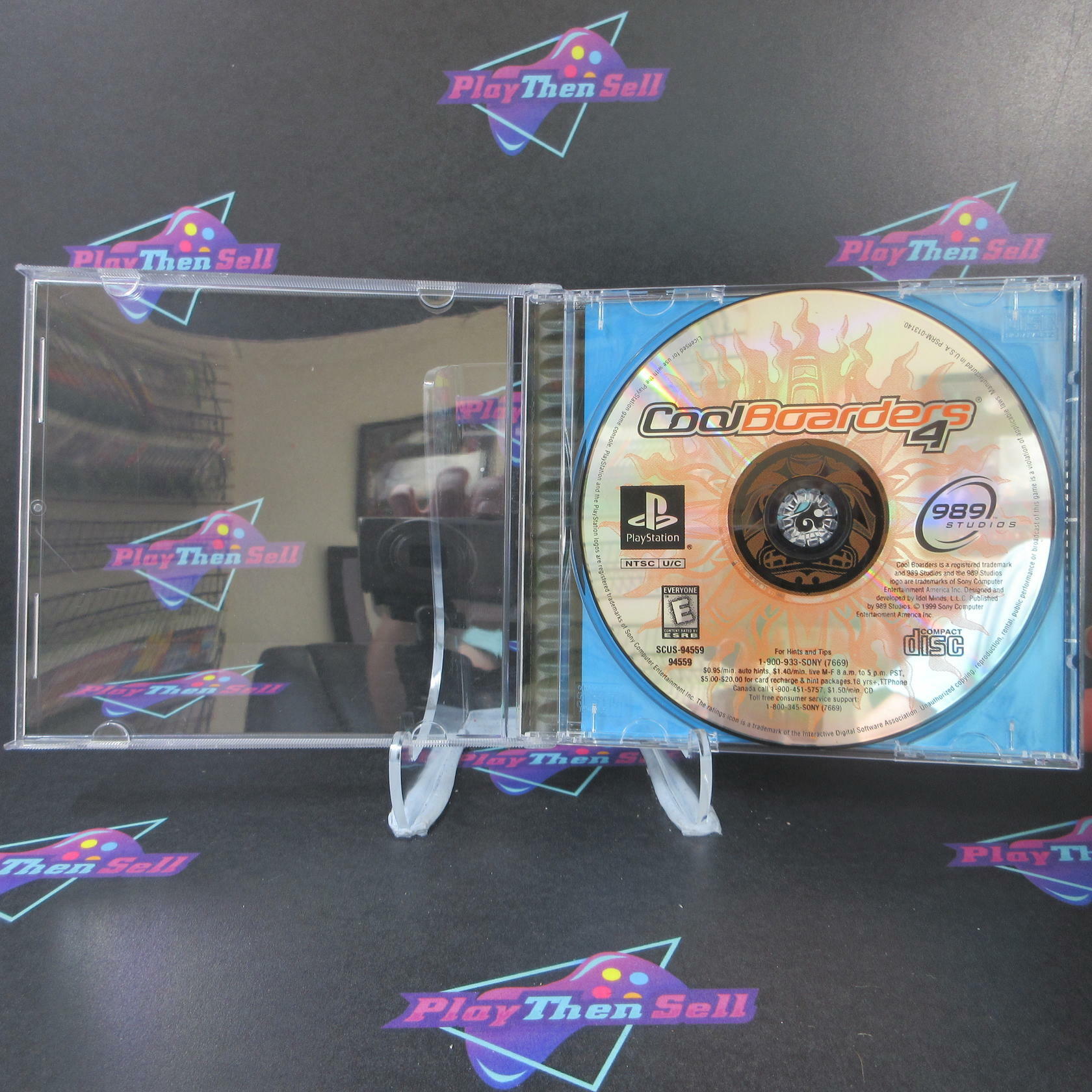 Cool Boarders 4 PS1 PlayStation 1 - Very Good