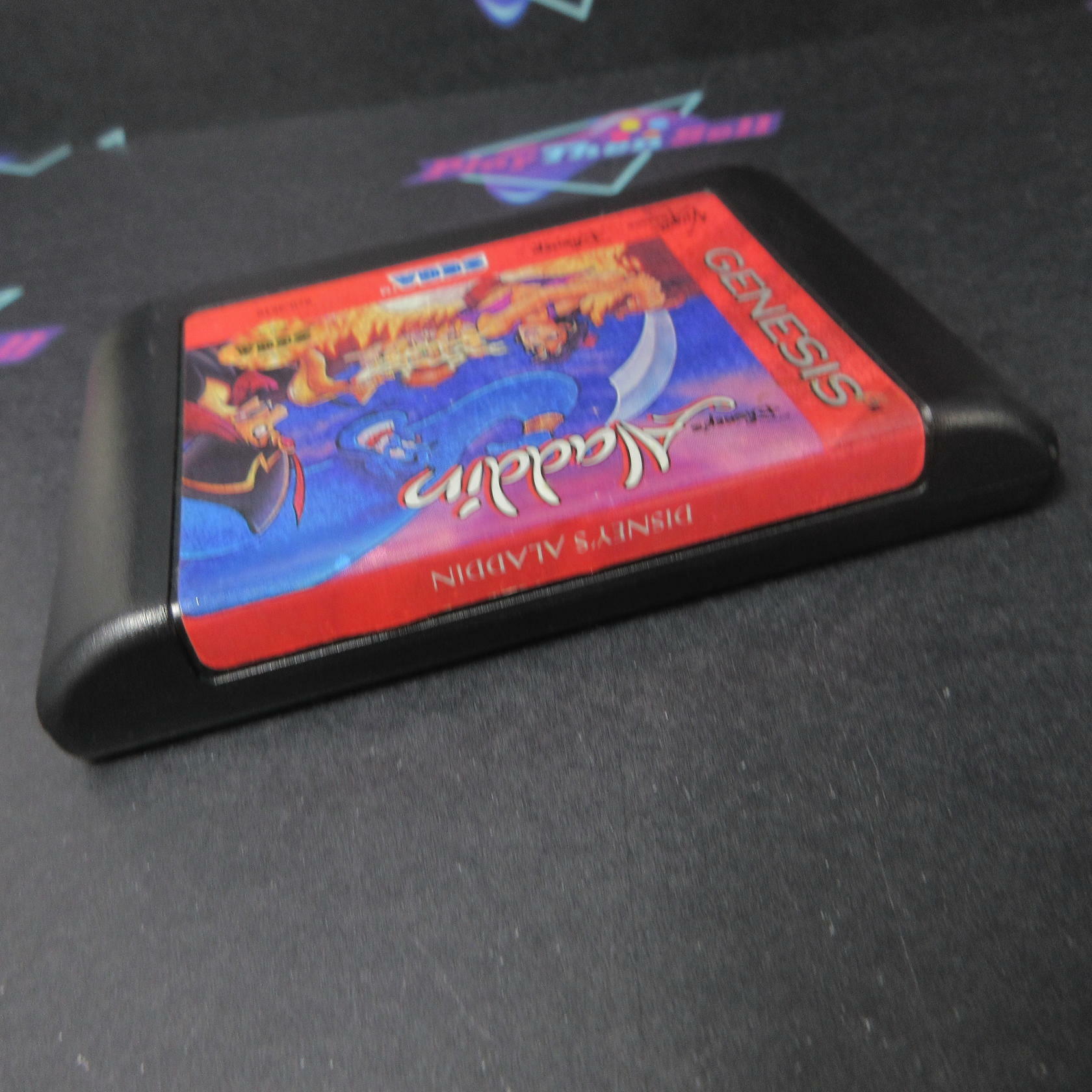 Disney's Aladdin Sega Genesis Boxed AD/NM Authentic / Tested - Very Good