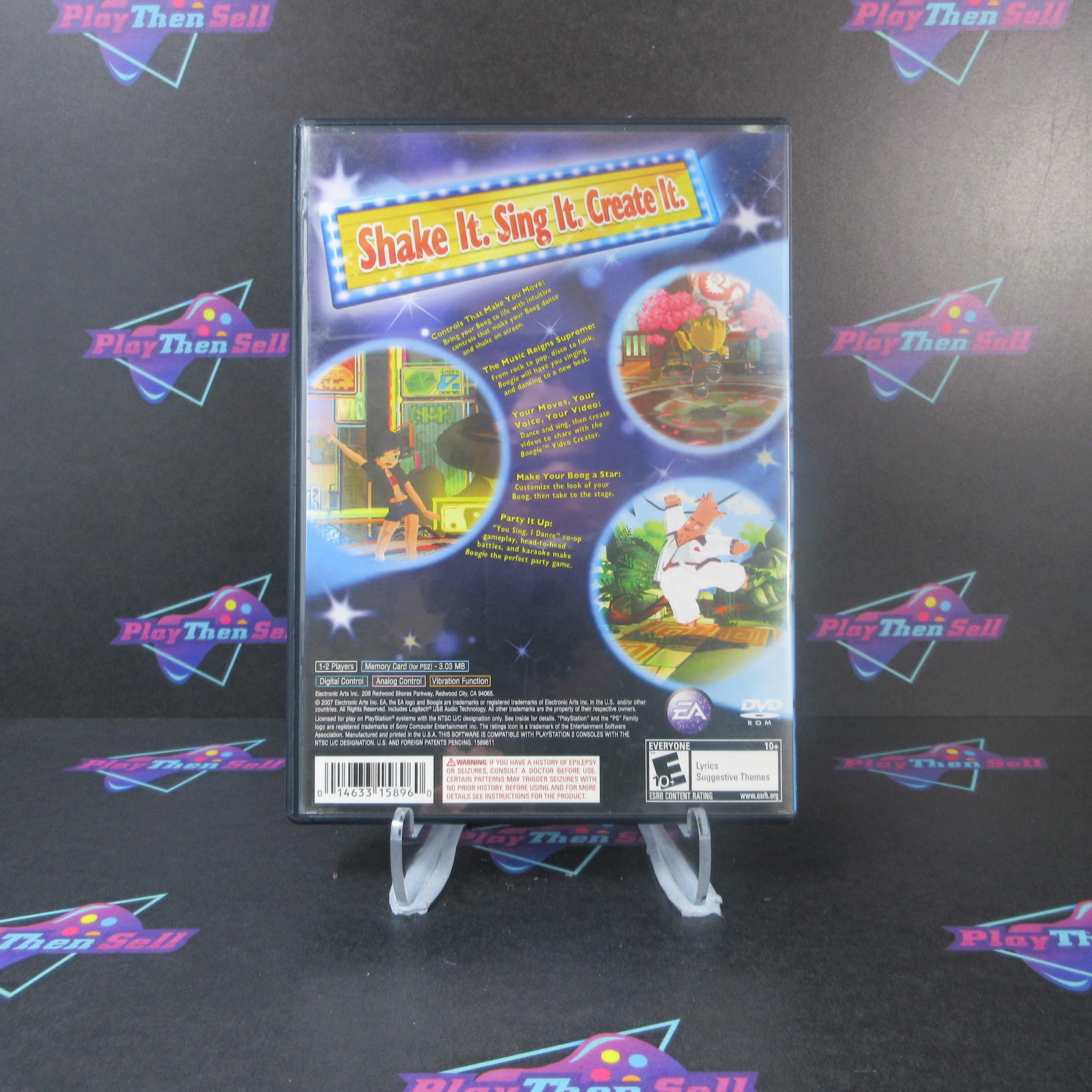 Boogie PS2 PlayStation 2 DD Complete CIB - Very Good