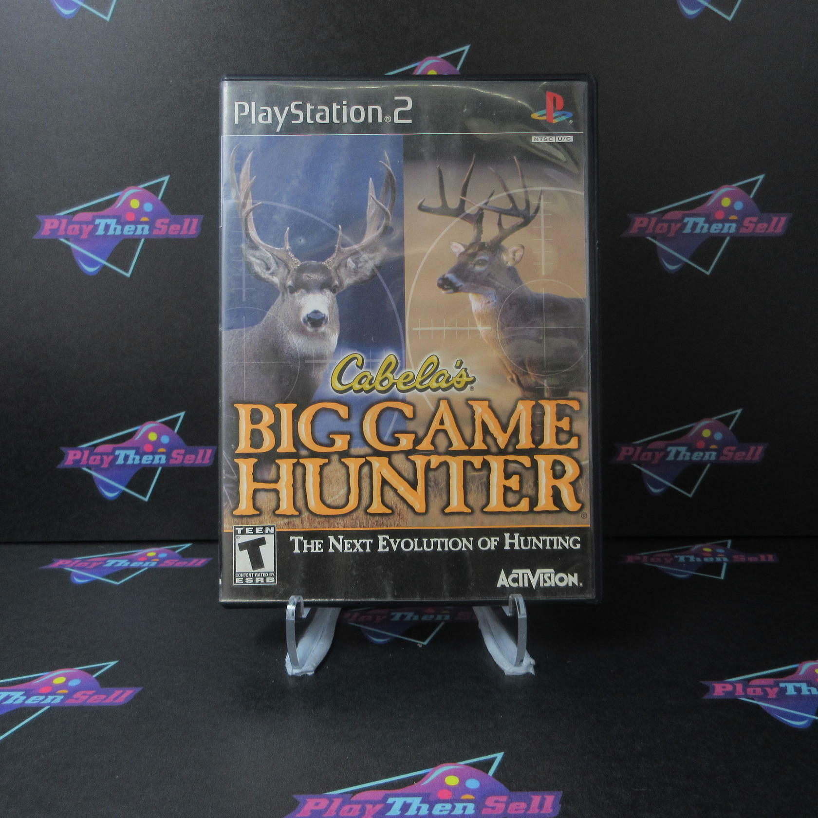 Cabela's Big Game Hunter PS2 PlayStation 2 AD/NM - Very Good