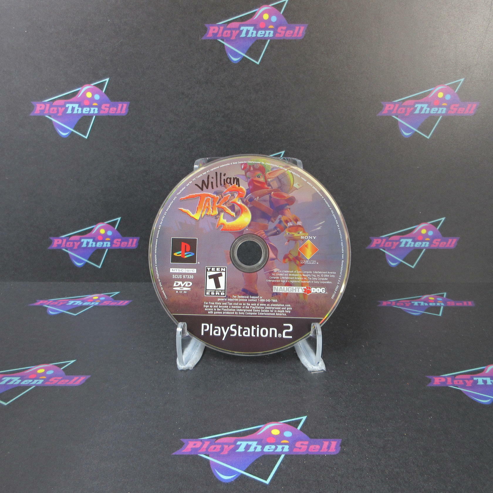 Jak 3 PS2 PlayStation 2 Disc Only DD - Very Good