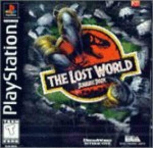 Jurassic Park Lost World PS1 PlayStation 1 Holographic Art - Like New