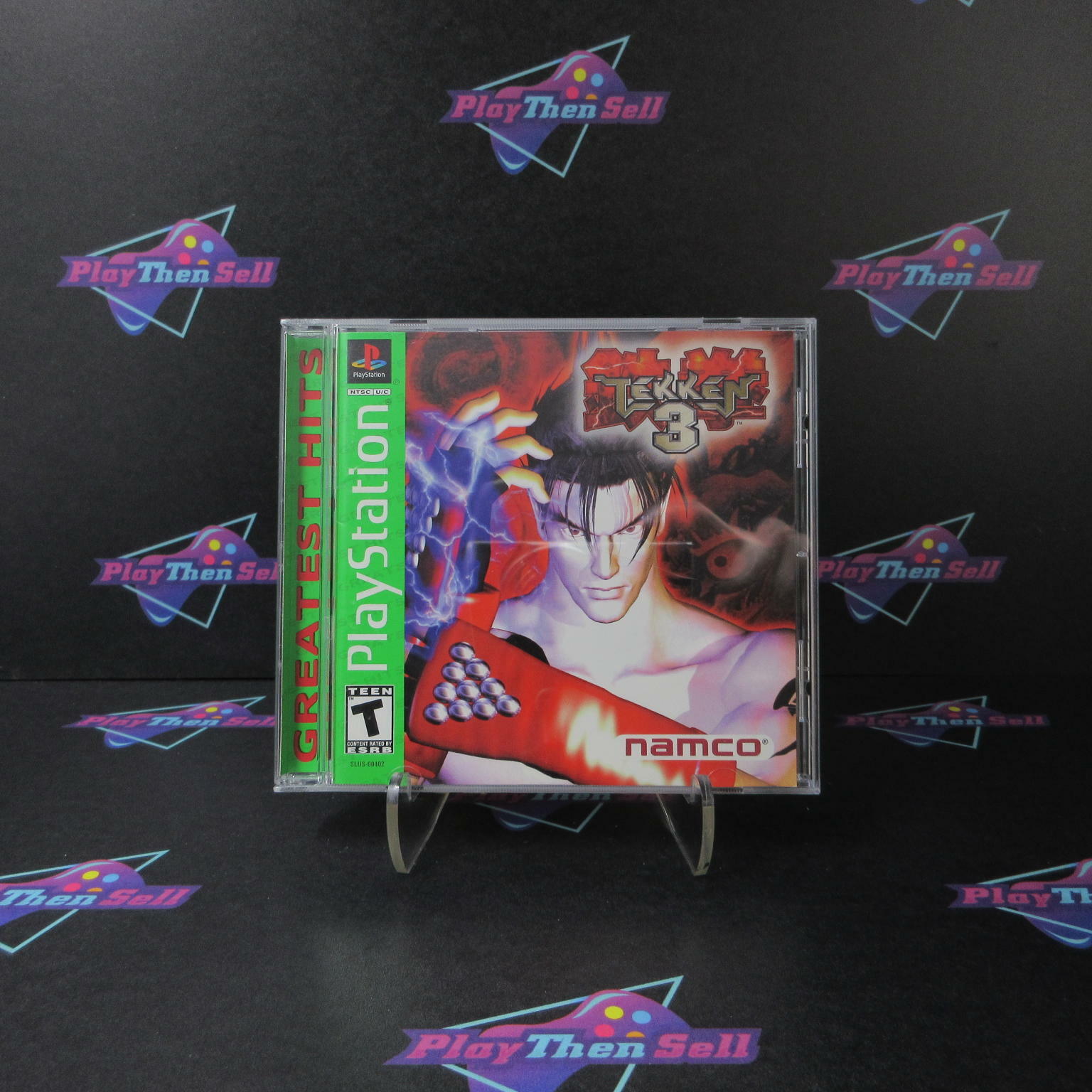 Tekken 3 PS1 PlayStation 1 GH + Reg Card - Like New