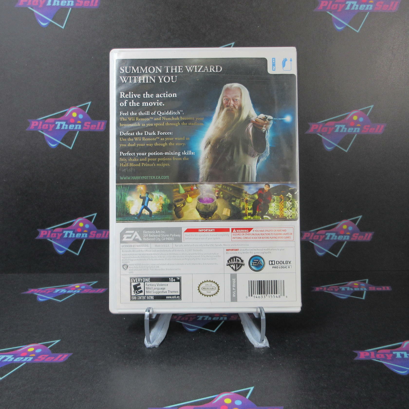 Harry Potter and the Half Blood Prince Nintendo Wii AD Complete CIB - Very Good