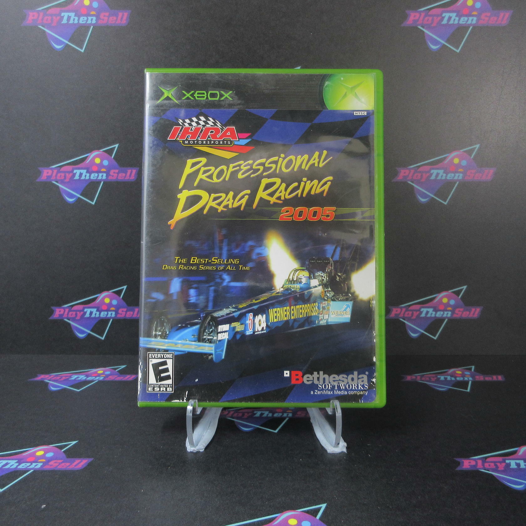 IHRA Professional Drag Racing 2005 Xbox AD Complete CIB - Very Good