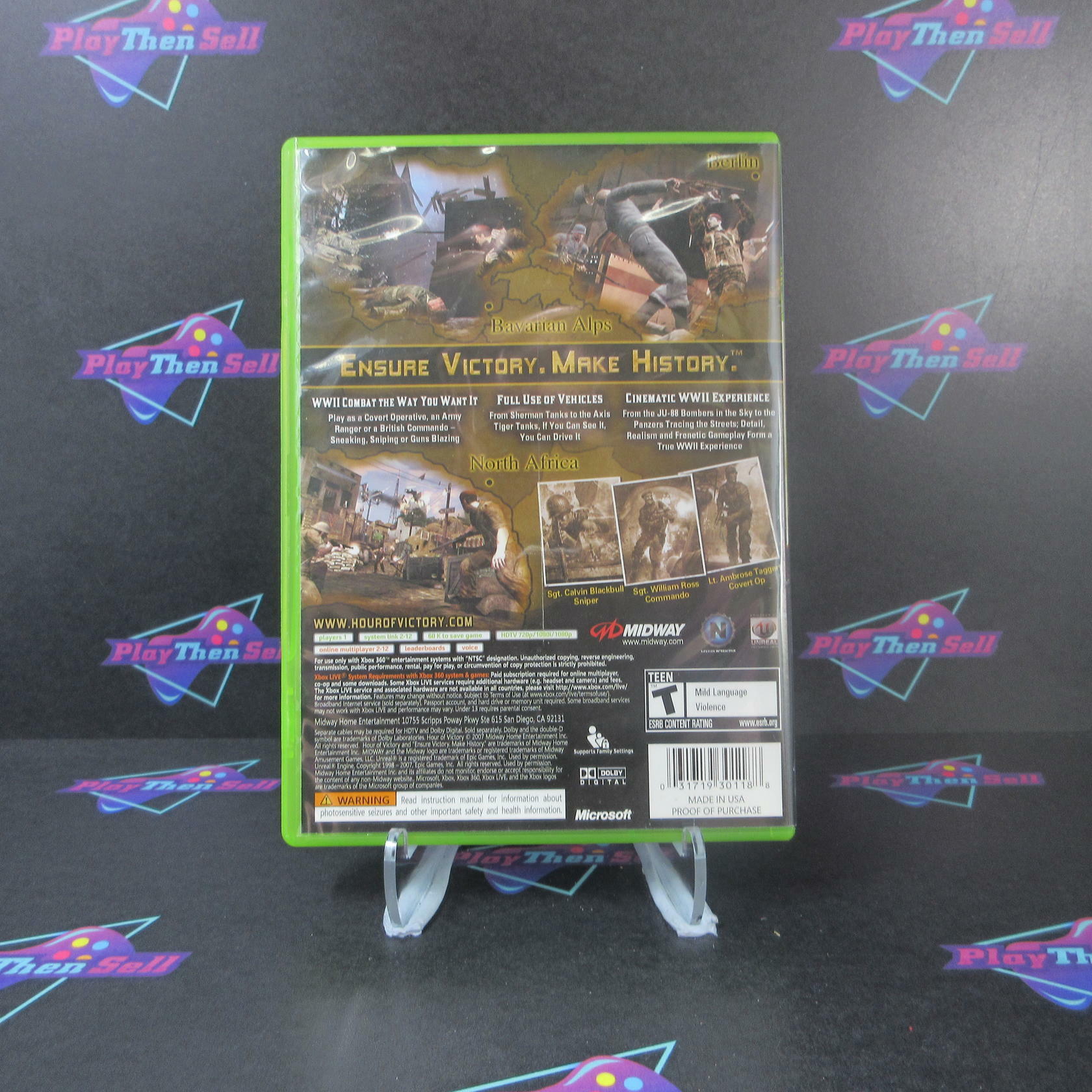 Hour of Victory - Xbox 360 - Very Good