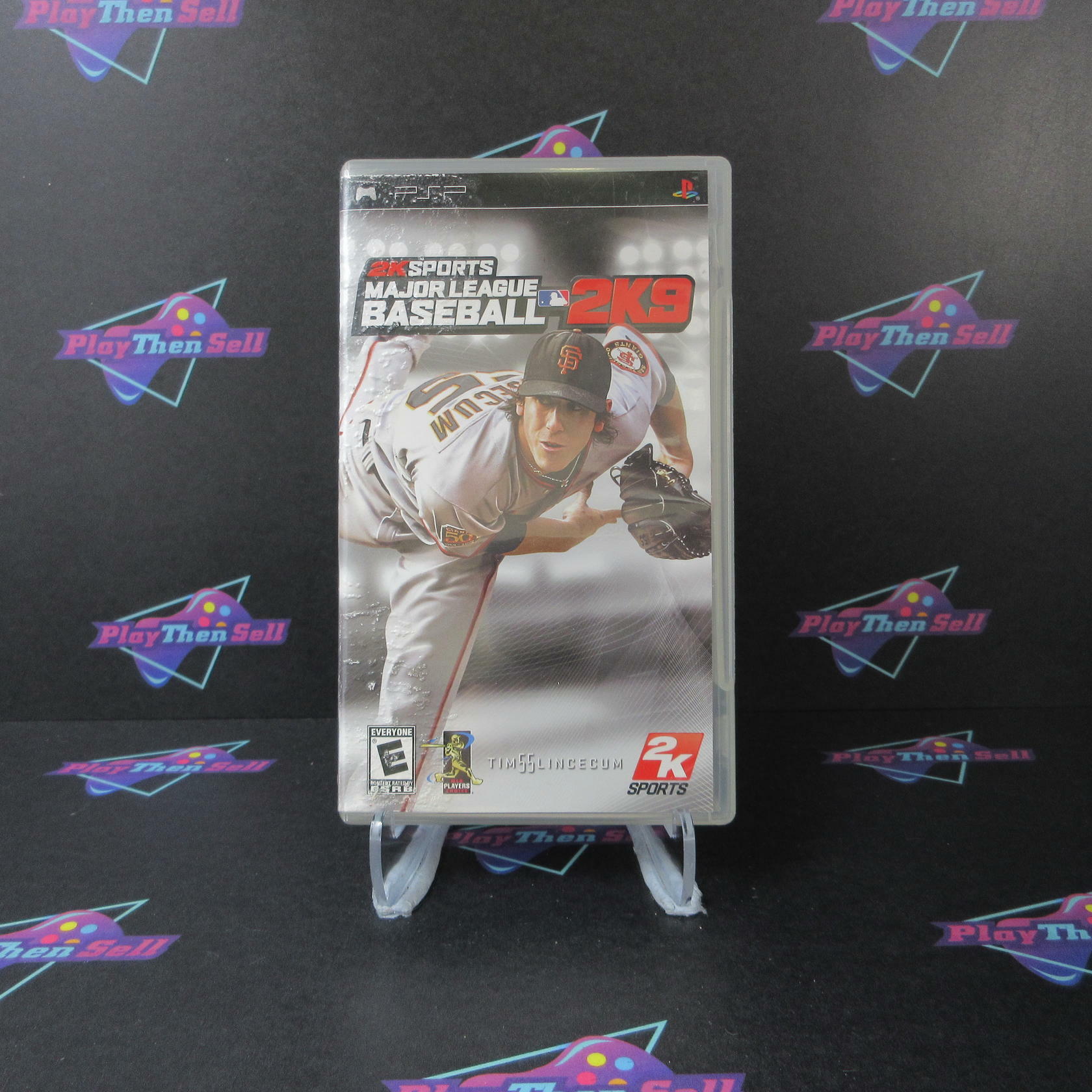 Major League Baseball 2K9 Sony PSP AD Complete CIB - Very Good