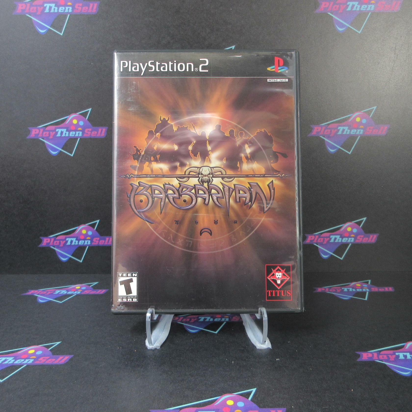 Barbarian PS2 PlayStation 2 + Reg Card - Like New