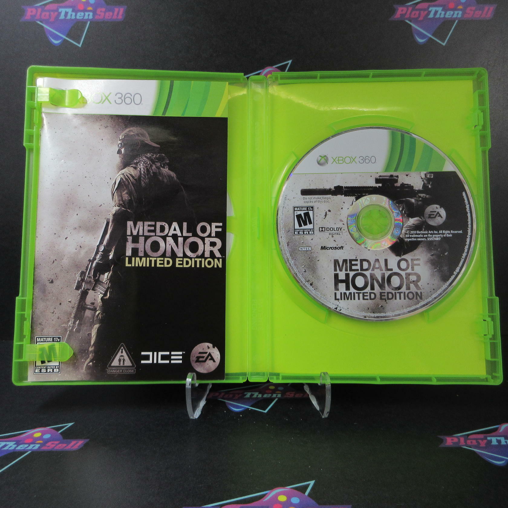 Medal of Honor Limited Edition Xbox 360 AD Complete CIB - Very Good