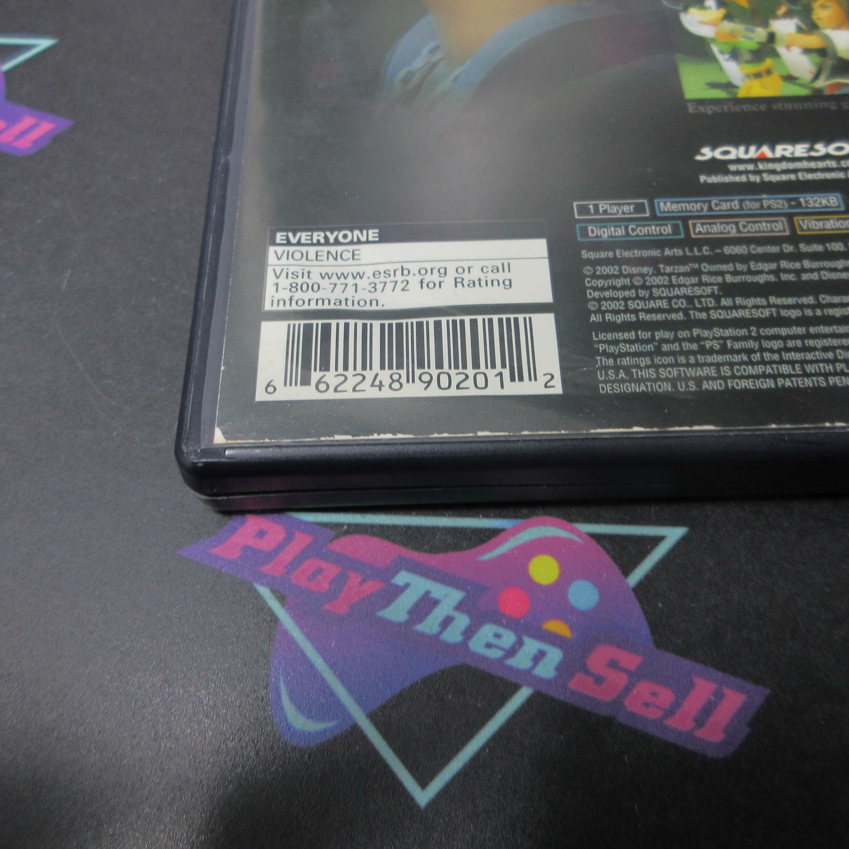 Kingdom Hearts PS2 PlayStation 2 - Very Good