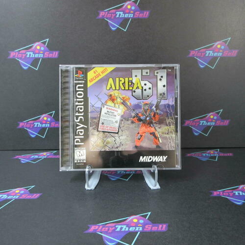 Area 51 PS1 PlayStation 1 - Like New