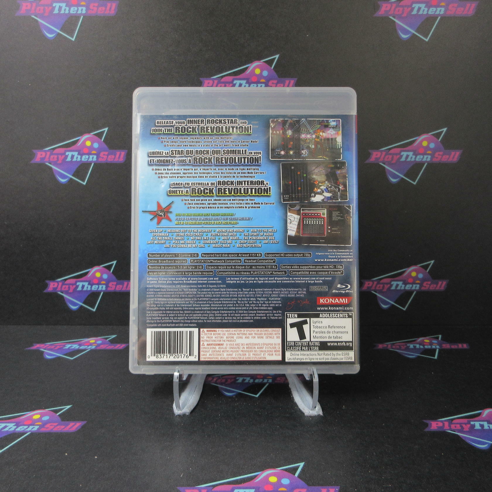 Rock Revolution PS3 PlayStation 3 AD Complete CIB - Very Good