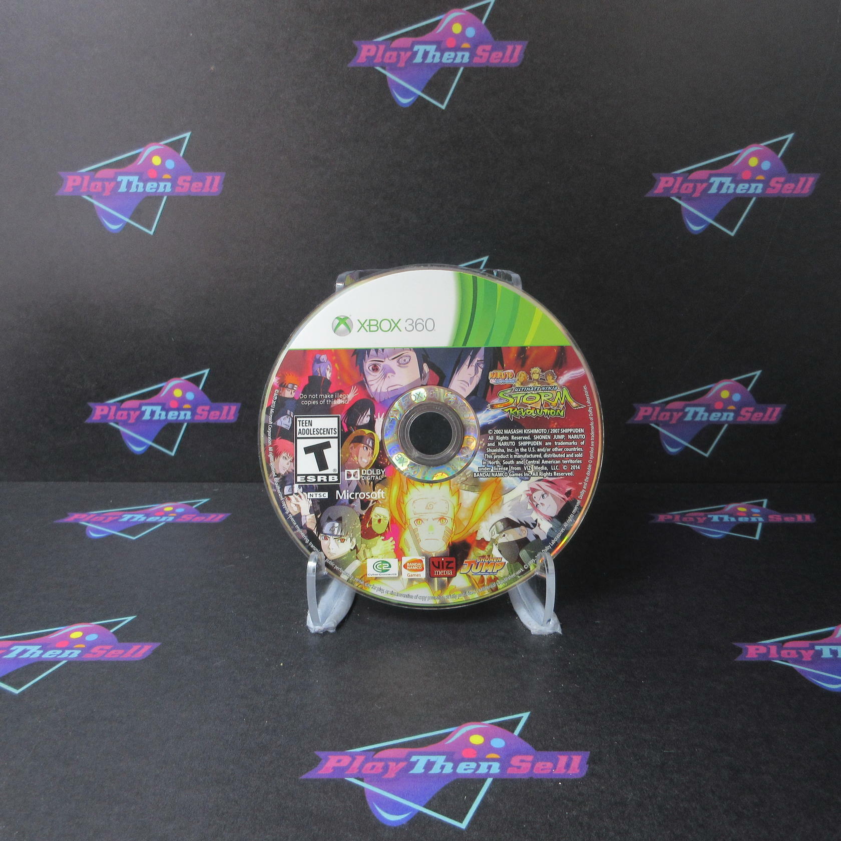 Naruto Shippuden Ultimate Ninja Storm Revolution Xbox 360 Disc Only - Very Good