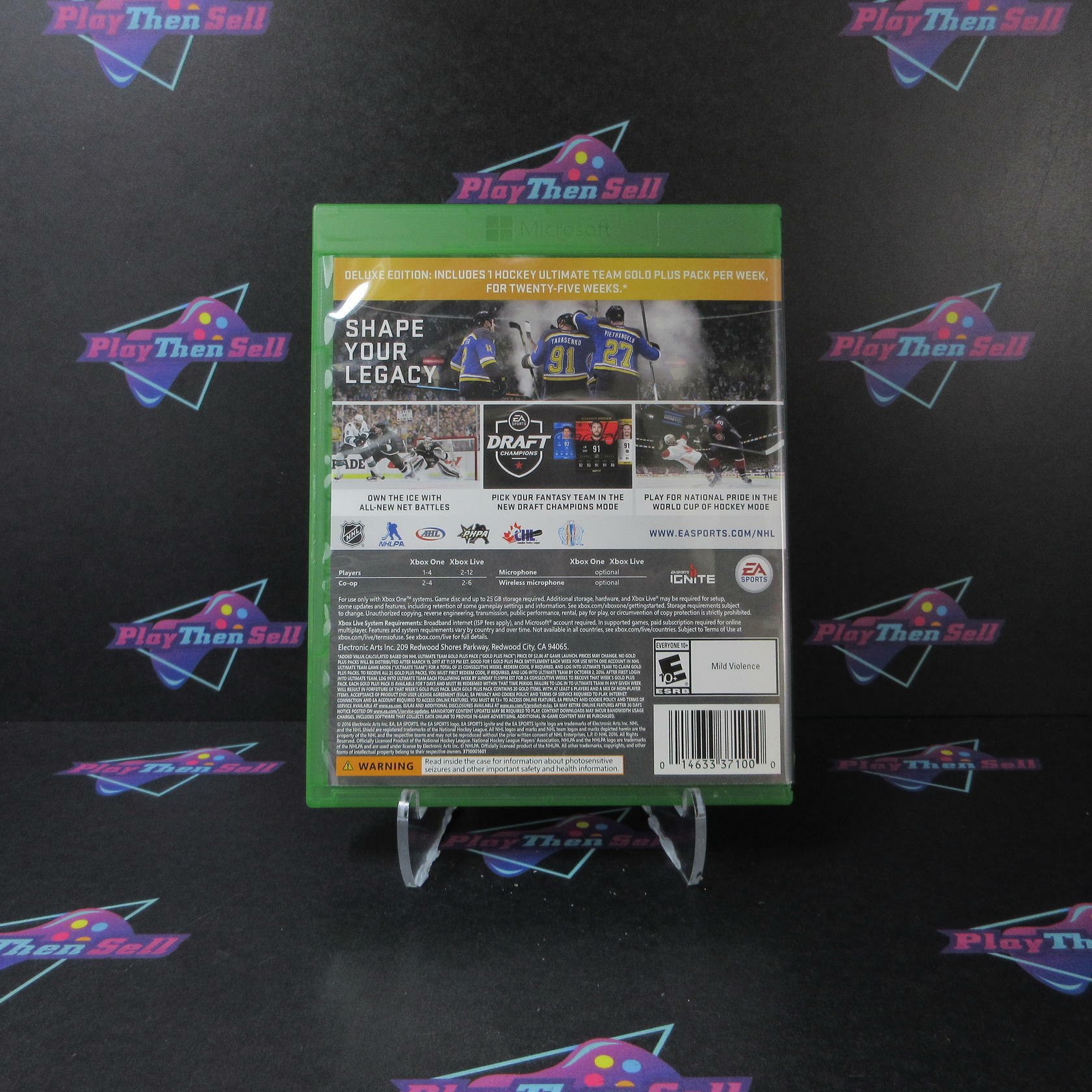NHL 17 Deluxe Edition Xbox One - Like New