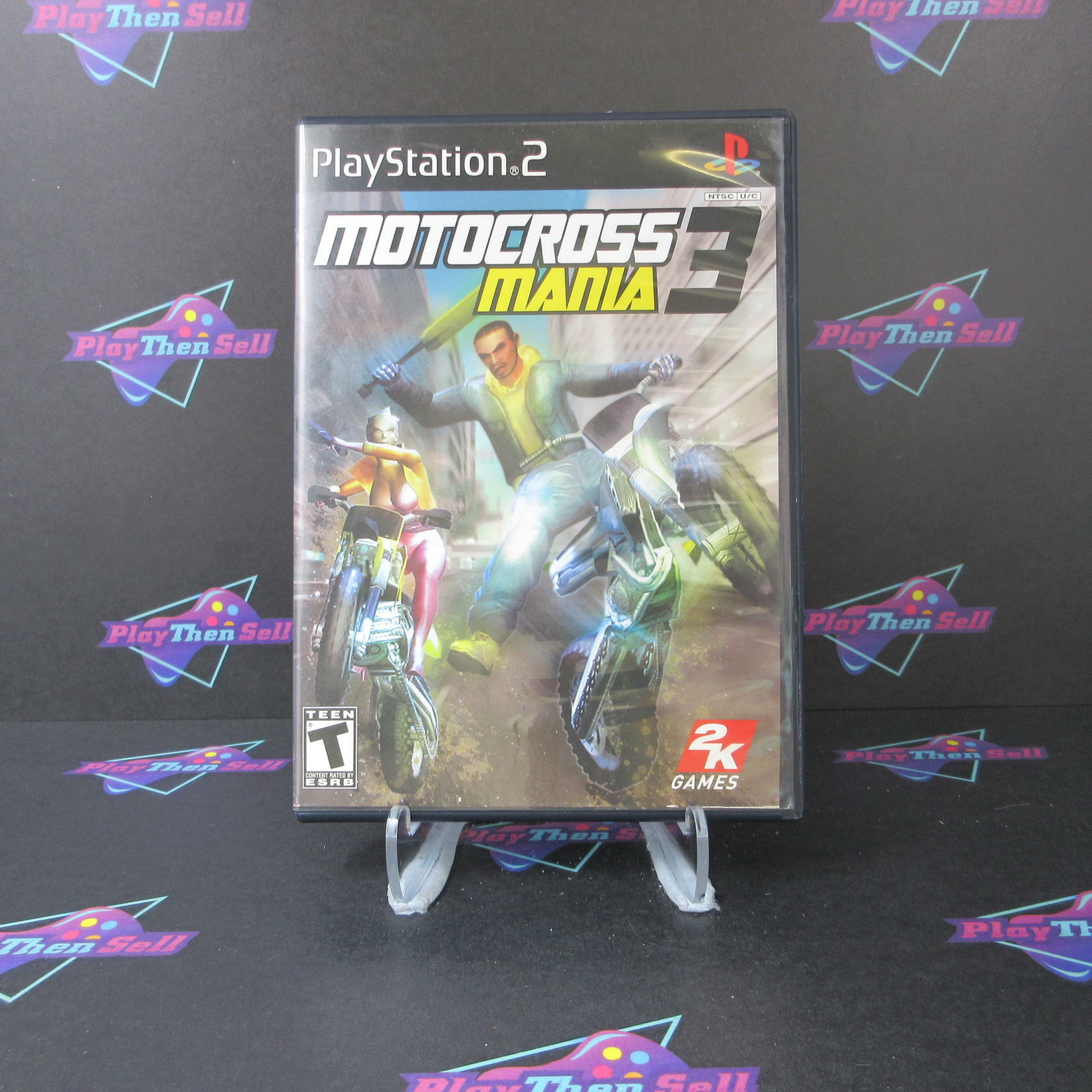 Motocross Mania 3 PS2 PlayStation 2 AD/DD Complete CIB - Very Good