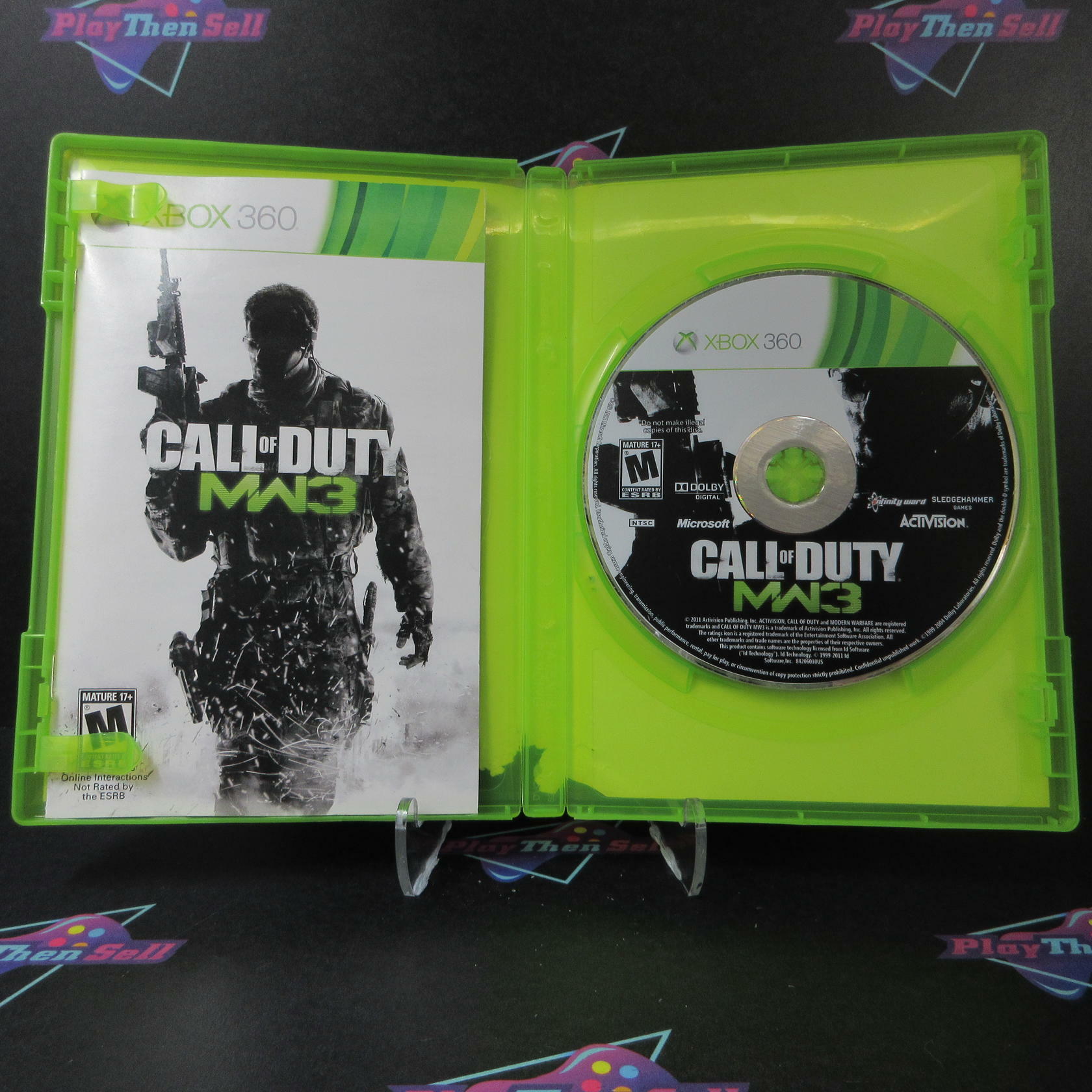 Call of Duty Modern Warfare 3 Xbox 360 AD/DD Complete CIB - Very Good