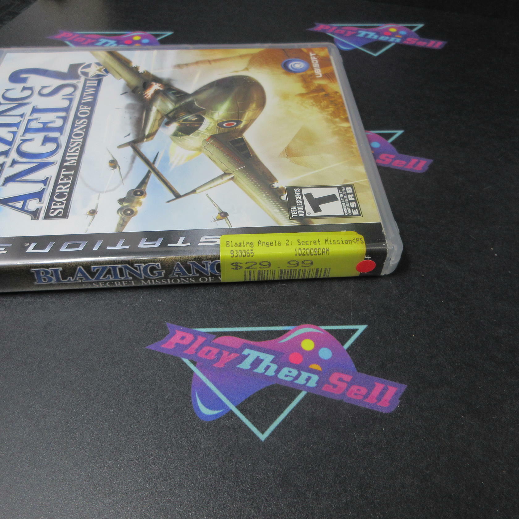 Blazing Angels 2 Secret Missions of WWII PS3 PlayStation 3 AD Complete CIB - Very Good