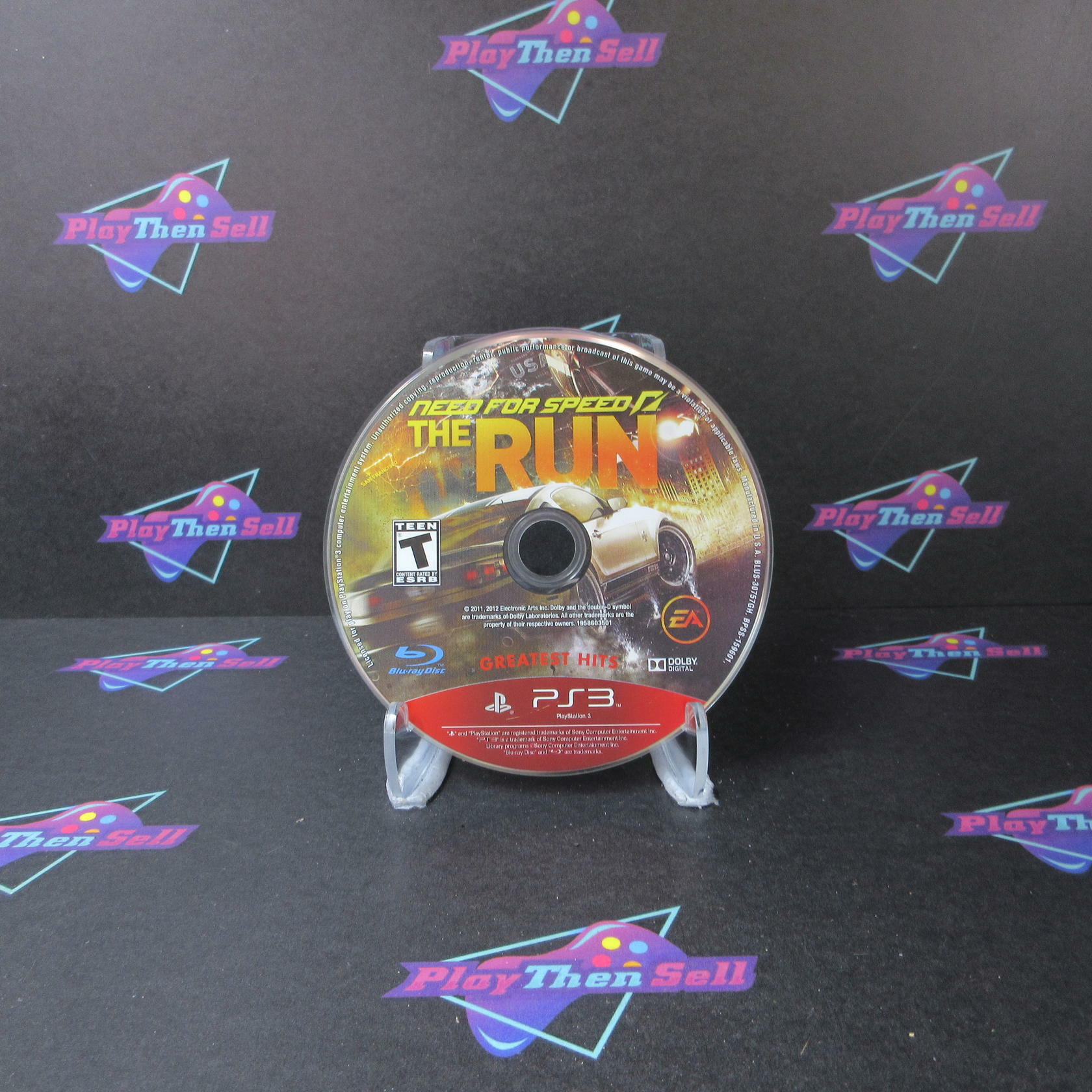 Need for Speed The Run GH PS3 PlayStation 3 Disc Only - Very Good
