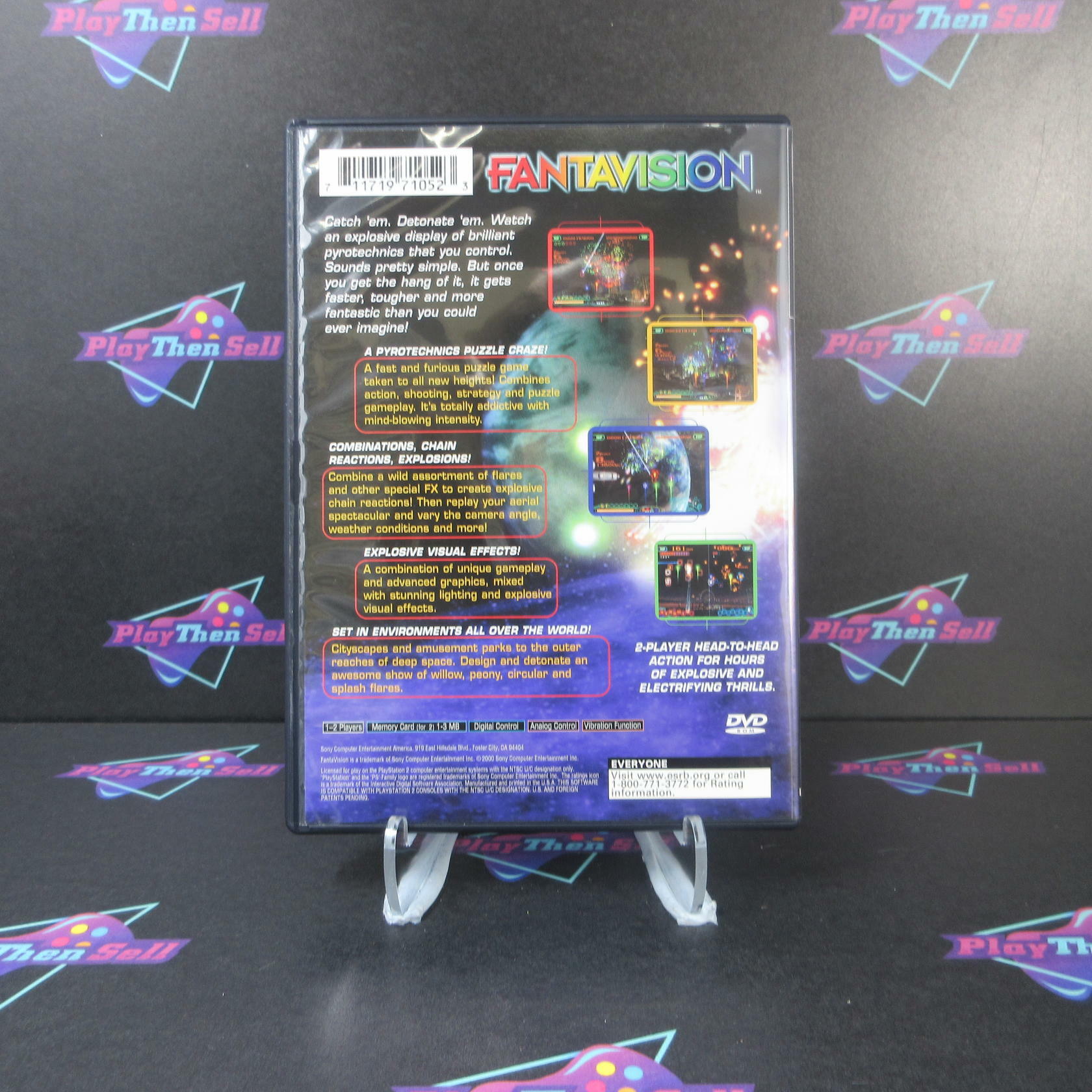 Fantavision PS2 PlayStation 2 - Like New