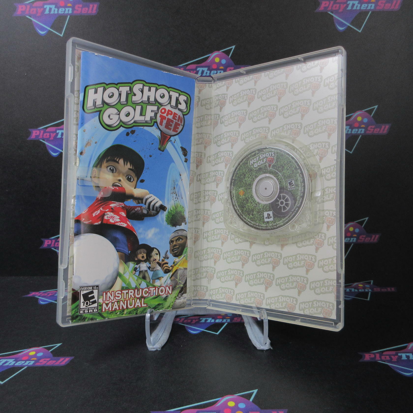 Hot Shots Golf Open Tee Favorites Clear UMD Sony PSP - Like New