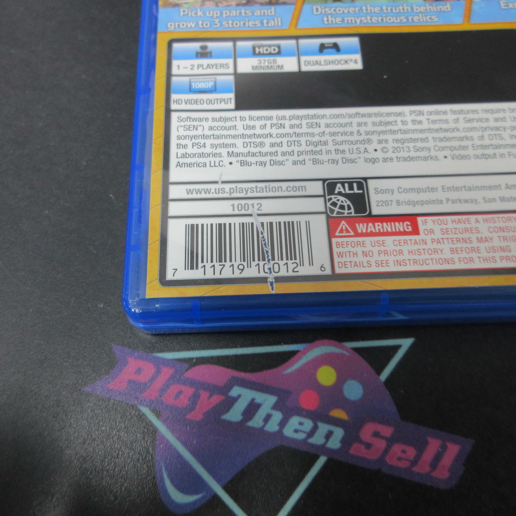 Knack PS4 PlayStation 4 AD - Very Good