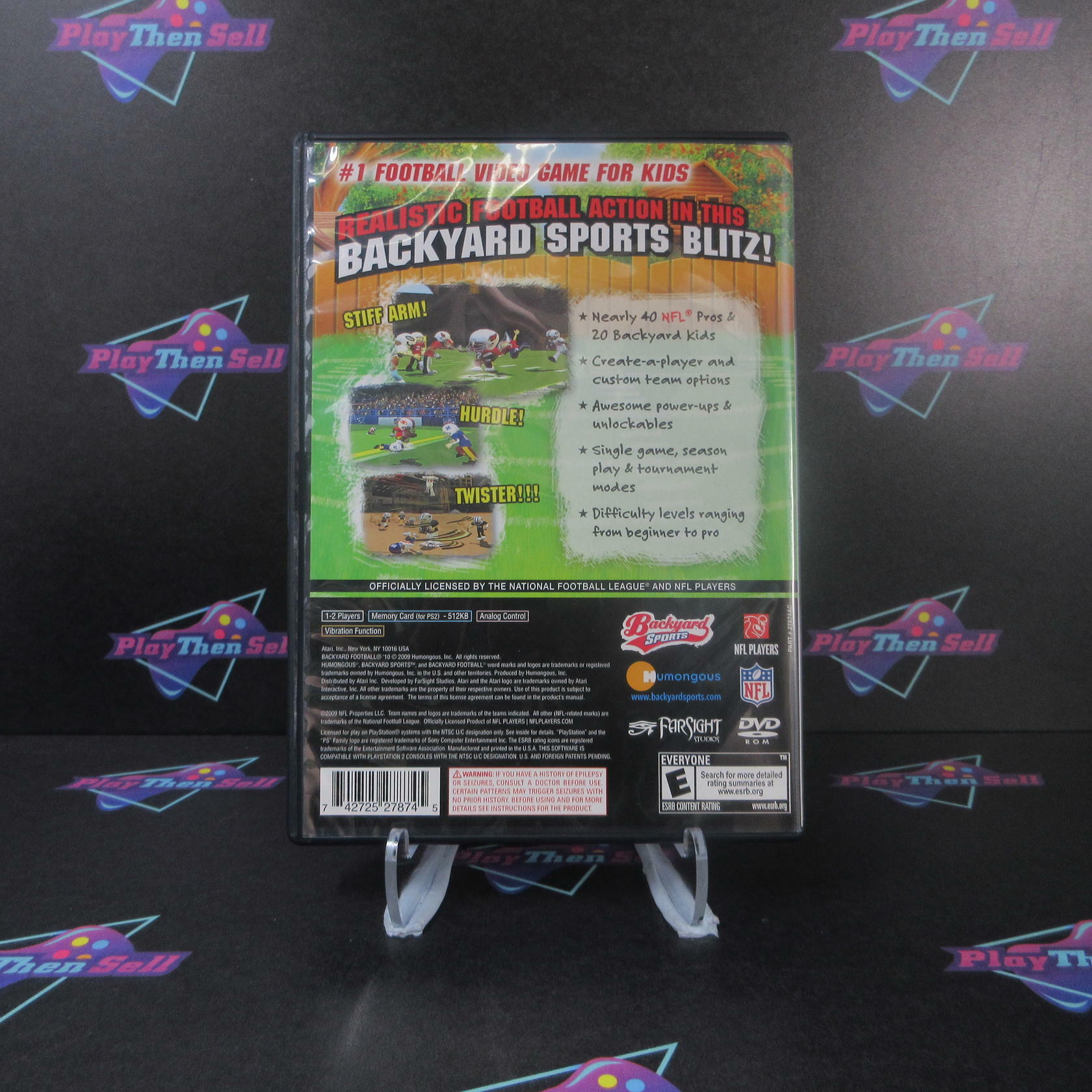 Backyard Football 10 PS2 PlayStation 2 - Like New