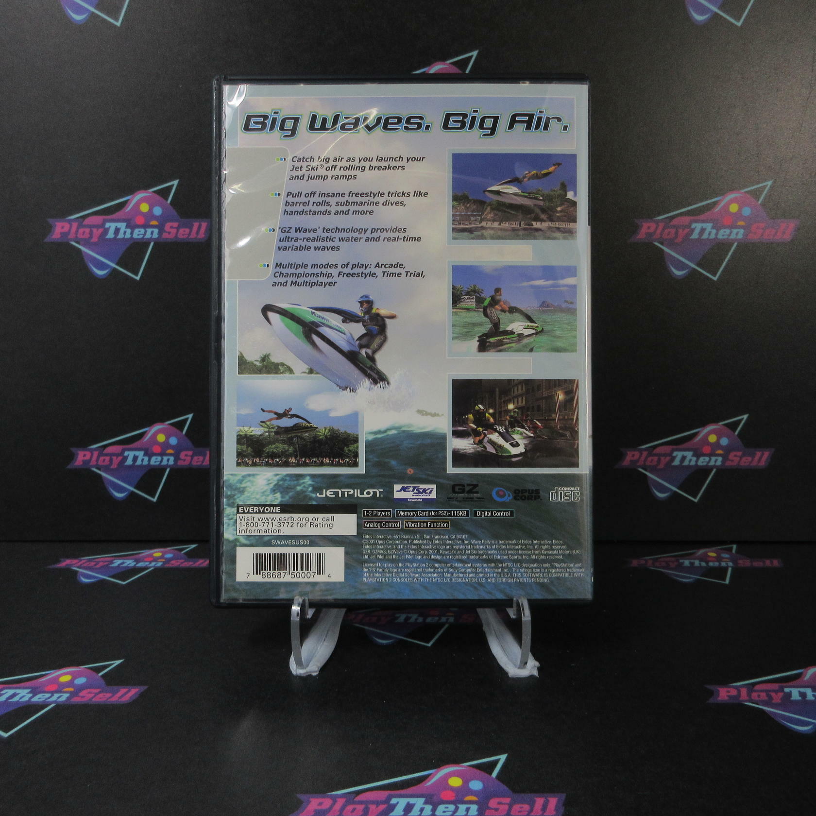 Wave Rally PS2 PlayStation 2 + Reg Card - Like New