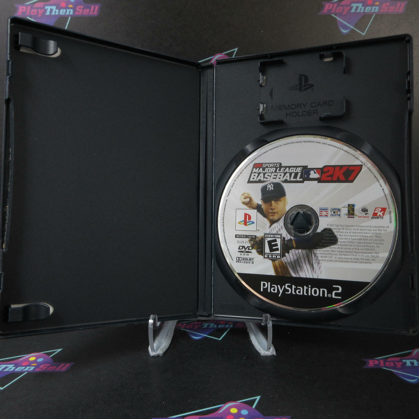 Major League Baseball 2K7 PS2 PlayStation 2 AD/NM - Very Good