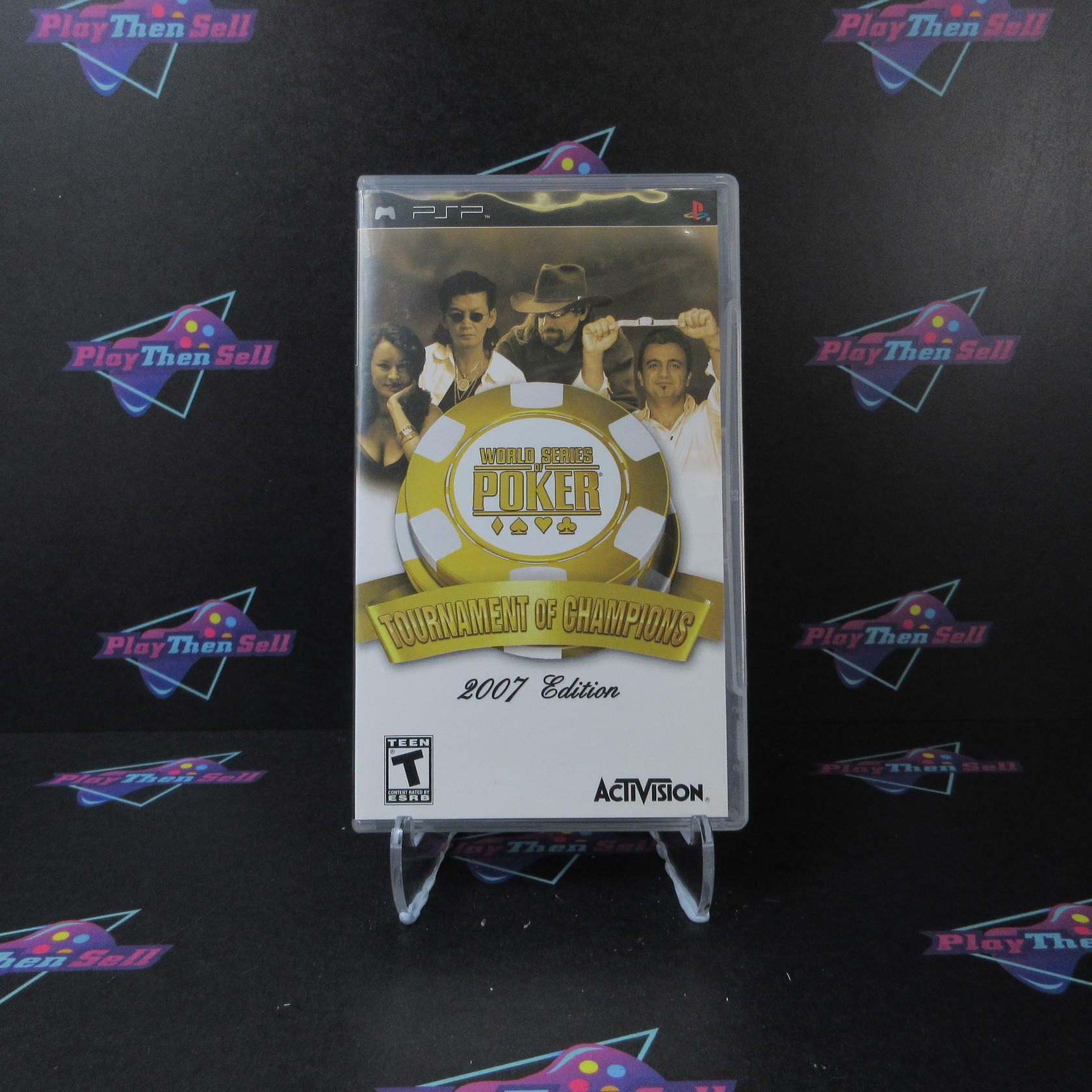 World Series of Poker Tournament of Champions Sony PSP Clear UMD - Like New