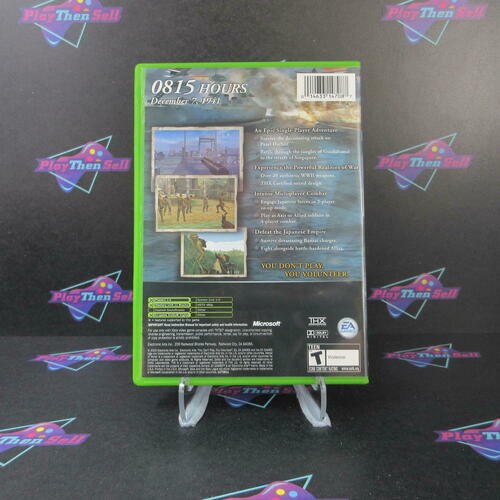 Medal of Honor Rising Sun Xbox AD/DD Complete CIB - Very Good