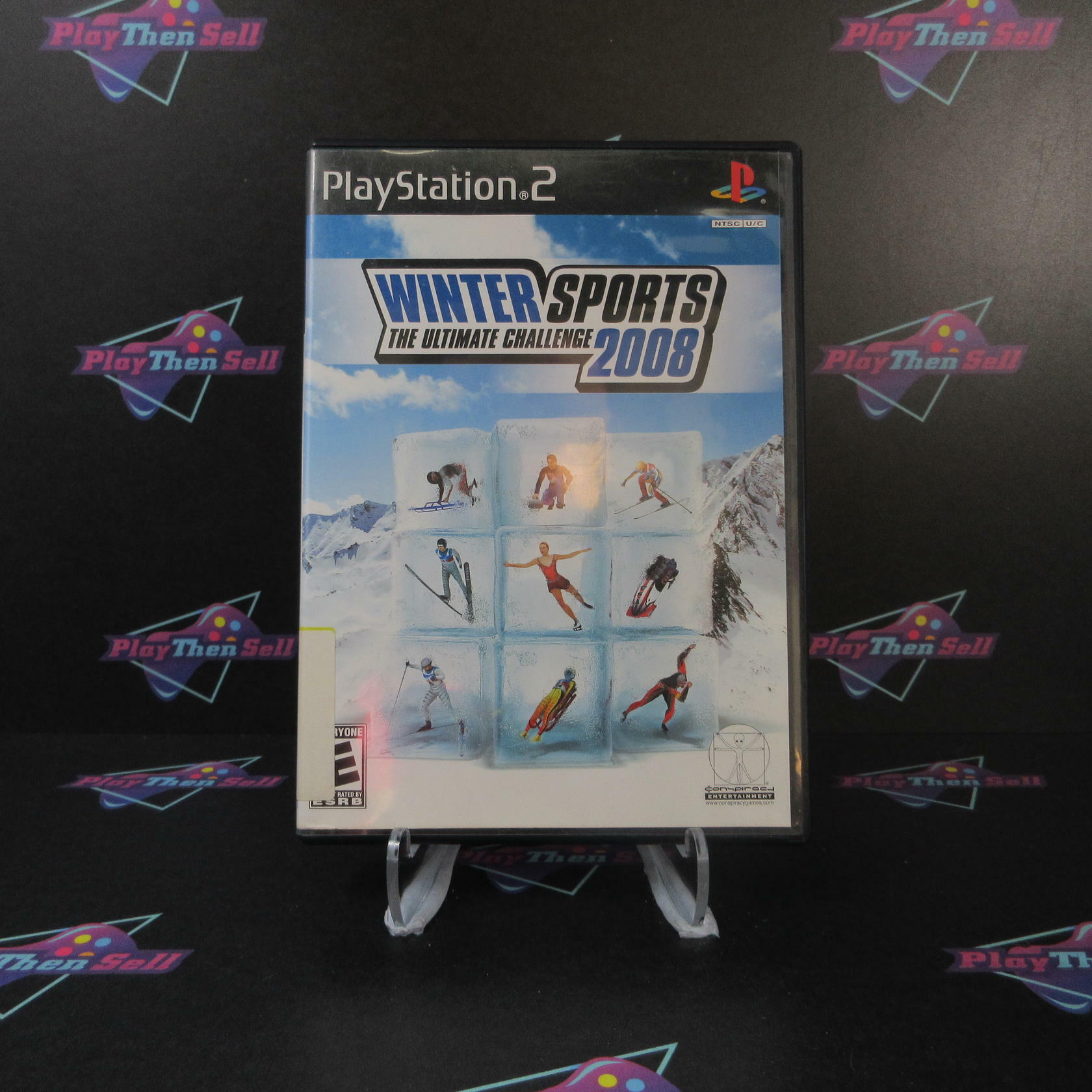 Winter Sports 2008 The Ultimate Challenge PS2 PlayStation 2 AD Complete CIB - Very Good