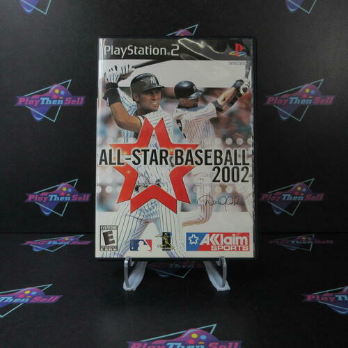 All Star Baseball 2002 PS2 PlayStation 2 + Reg Card - Like New