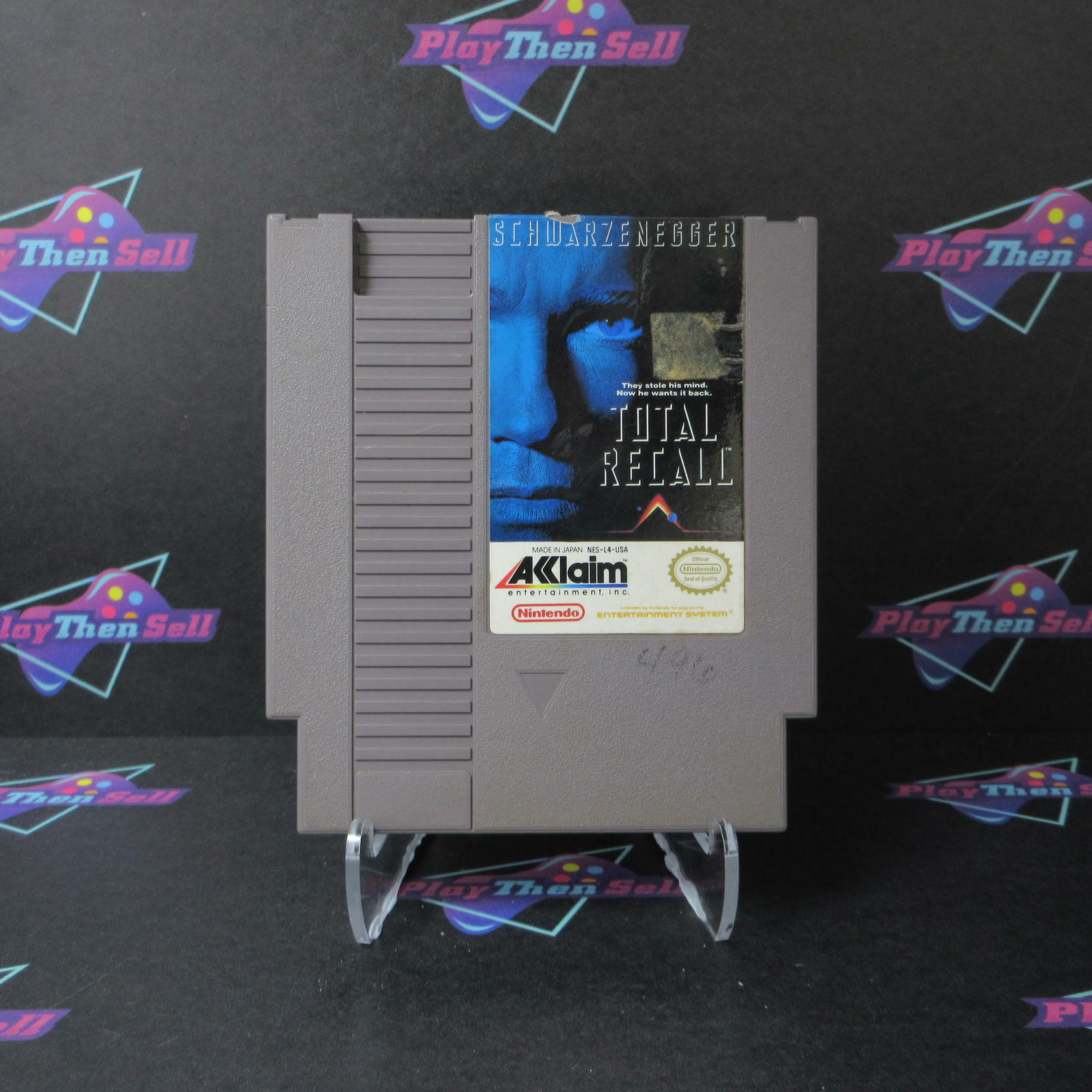 Total Recall Nintendo NES AD Cart Only Authentic / Tested - Very Good
