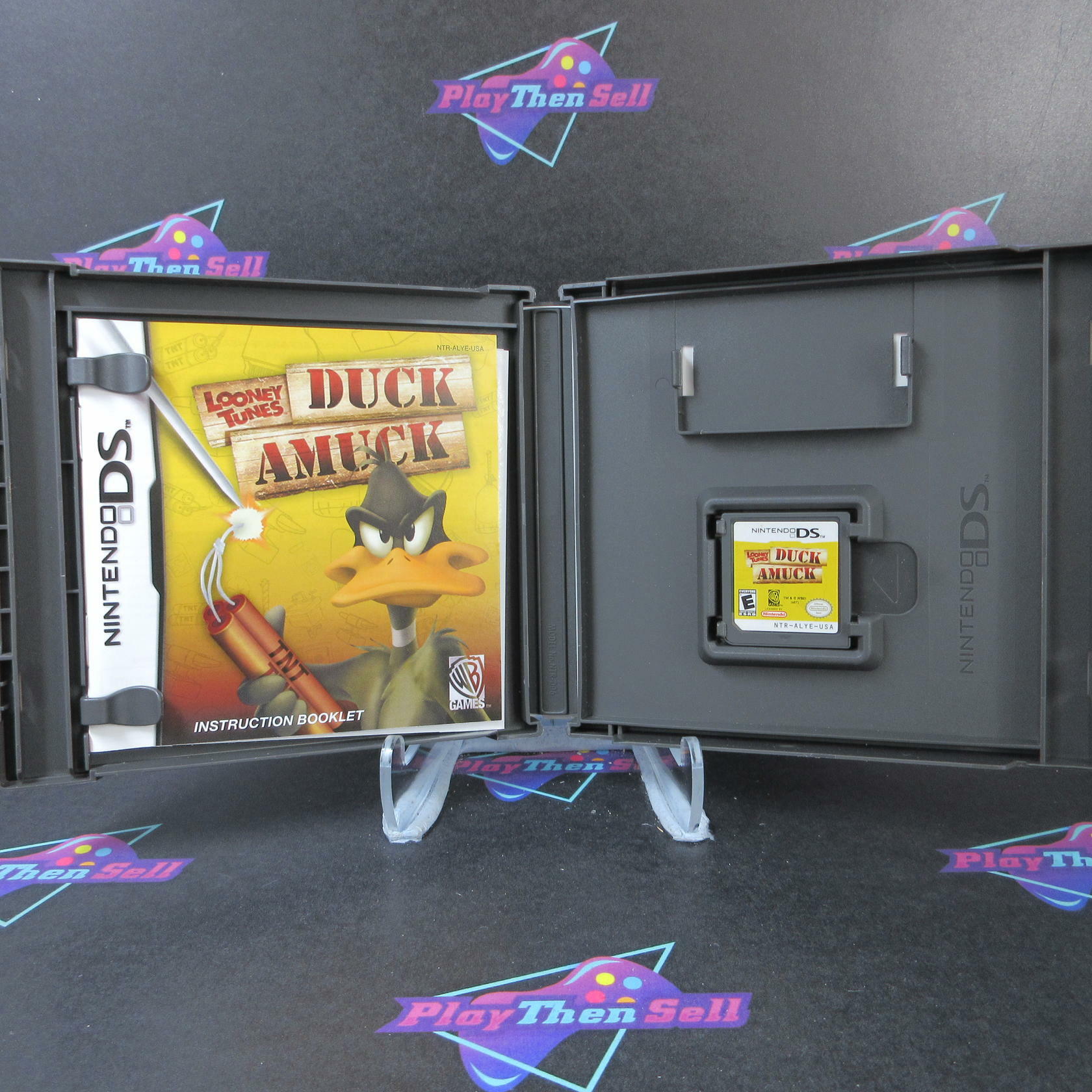 Looney Tunes Duck Amuck Nintendo DS AD Complete CIB - Very Good