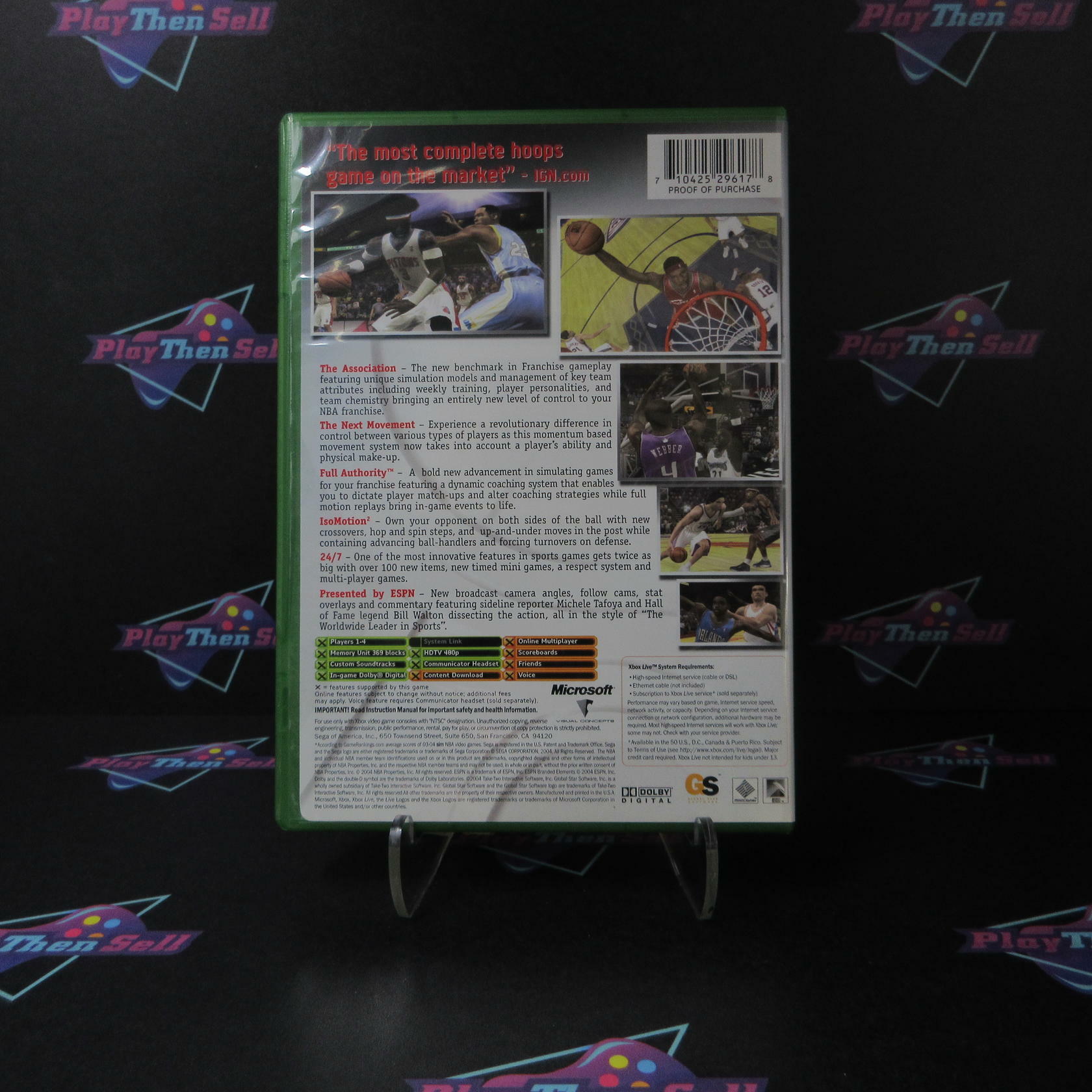 ESPN NBA 2K5 Xbox - Like New