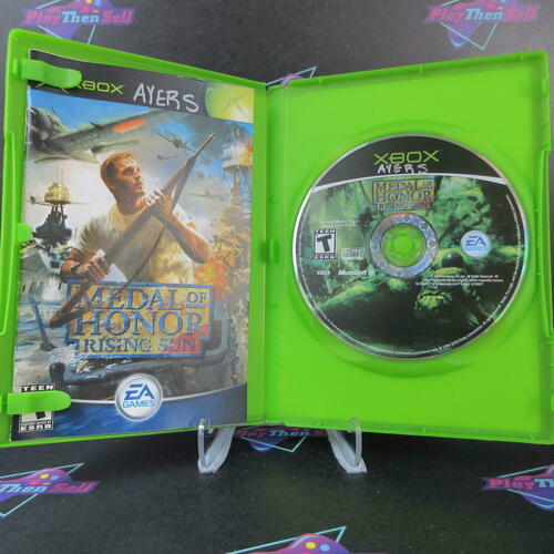 Medal of Honor Rising Sun Xbox AD/DD Complete CIB - Very Good