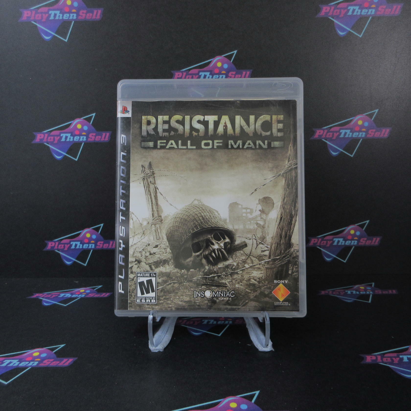 Resistance Fall of Man PS3 PlayStation 3 AD/MD Complete CIB - Very Good
