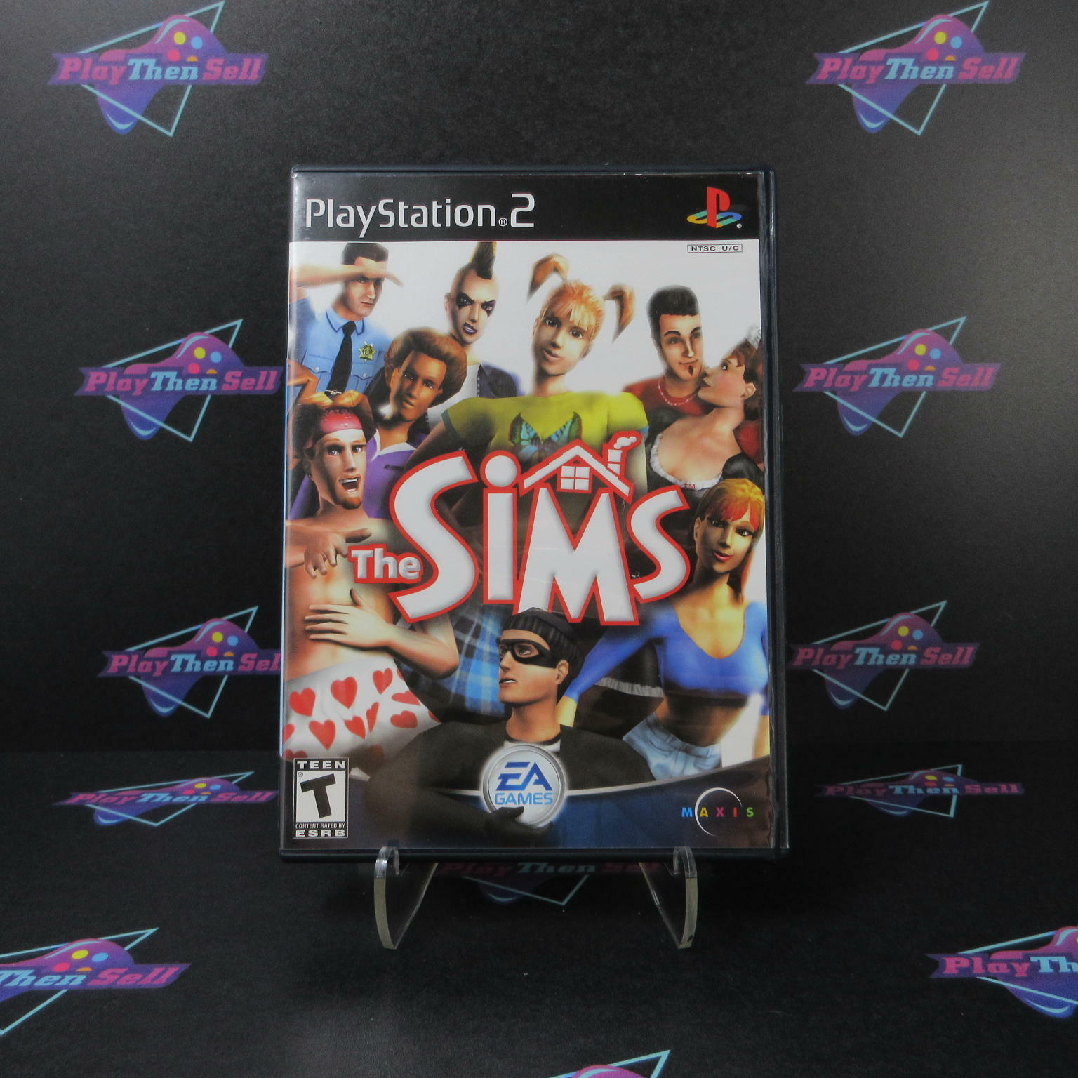 The Sims PS2 PlayStation 2 DD/NM - Very Good