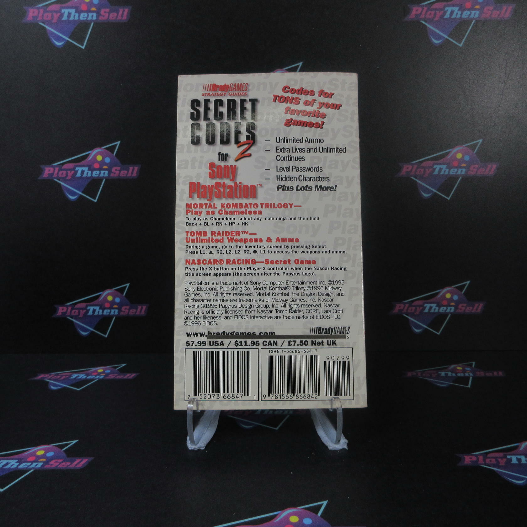 SECRET CODES FOR PLAYSTATION, VOLUME 2 - Very Good