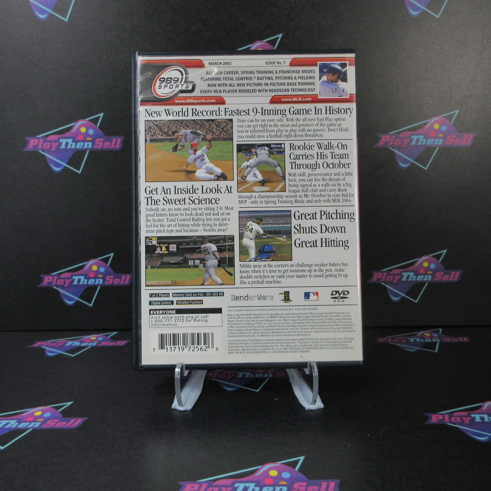 MLB 2004 PS2 PlayStation 2 - Very Good