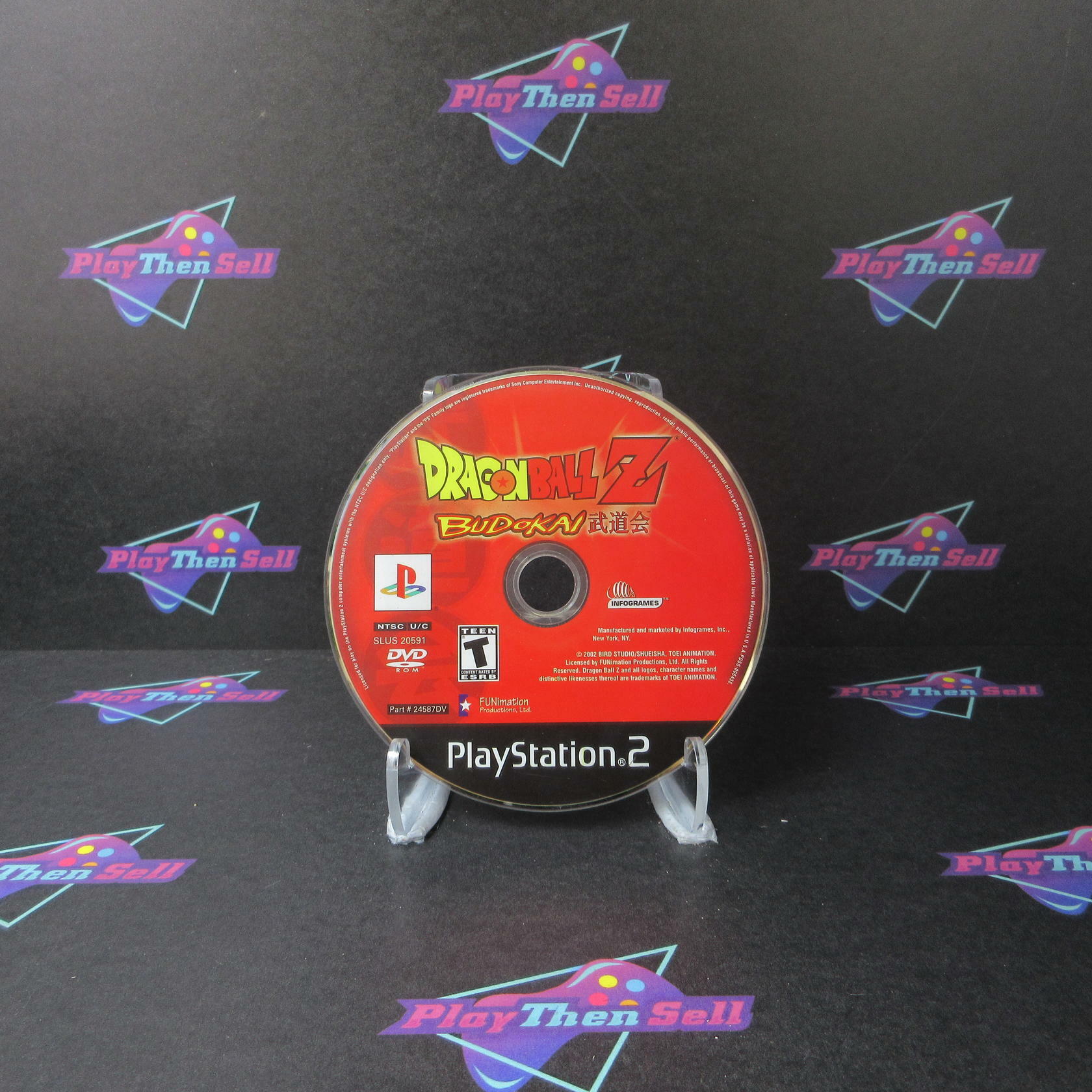 Dragon Ball Z Budokai PS2 PlayStation 2 Disc Only - Very Good