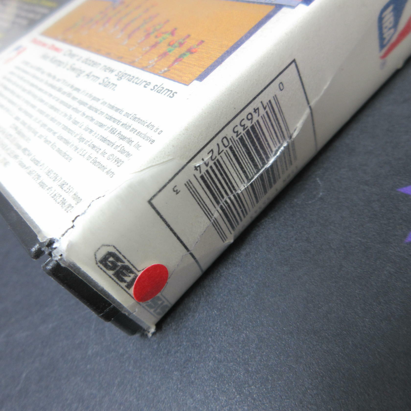 NBA Showdown '94 - Sega Genesis AD/MD/CS Complete CIB - Very Good