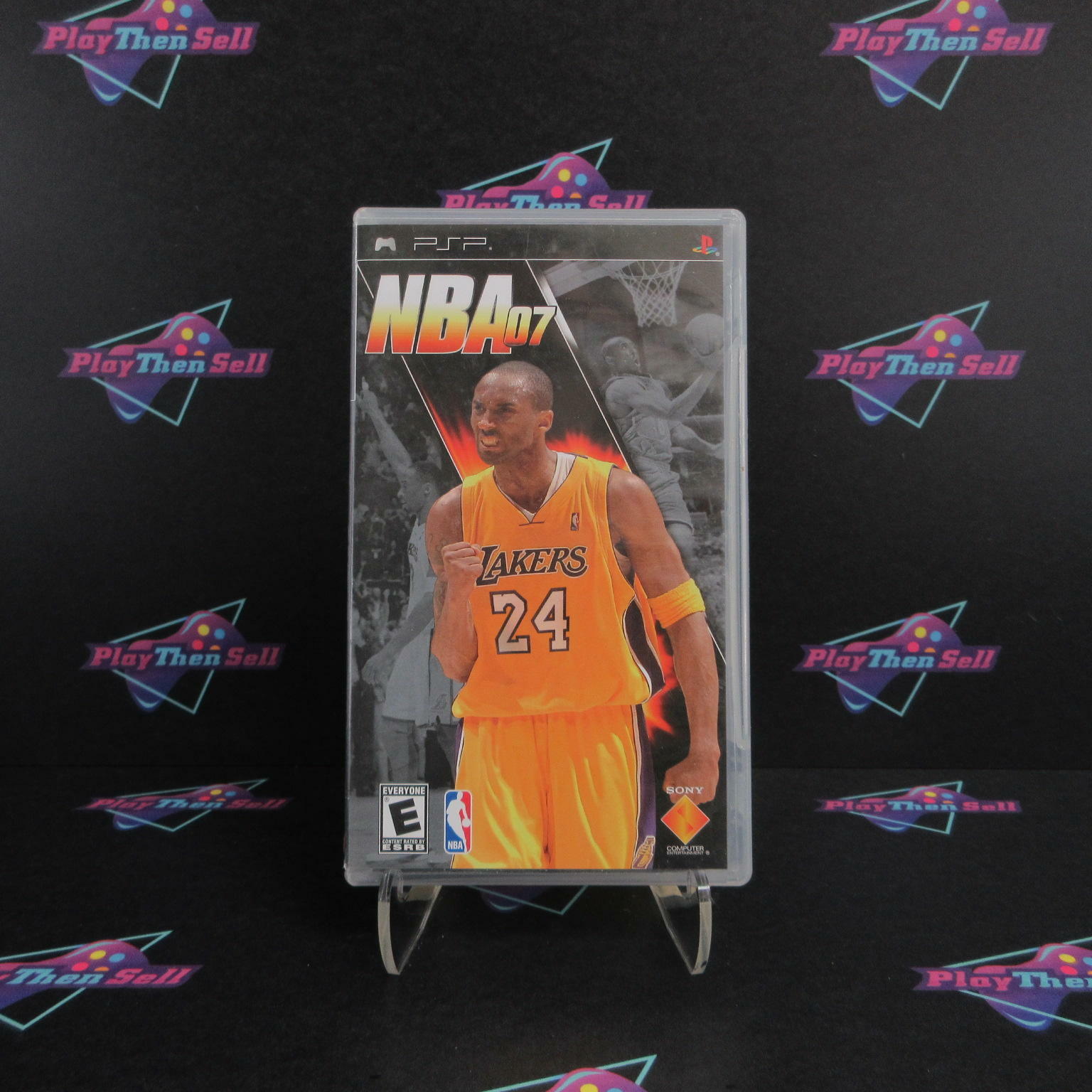 NBA 2007 + Reg Card Sony PSP AD - Very Good