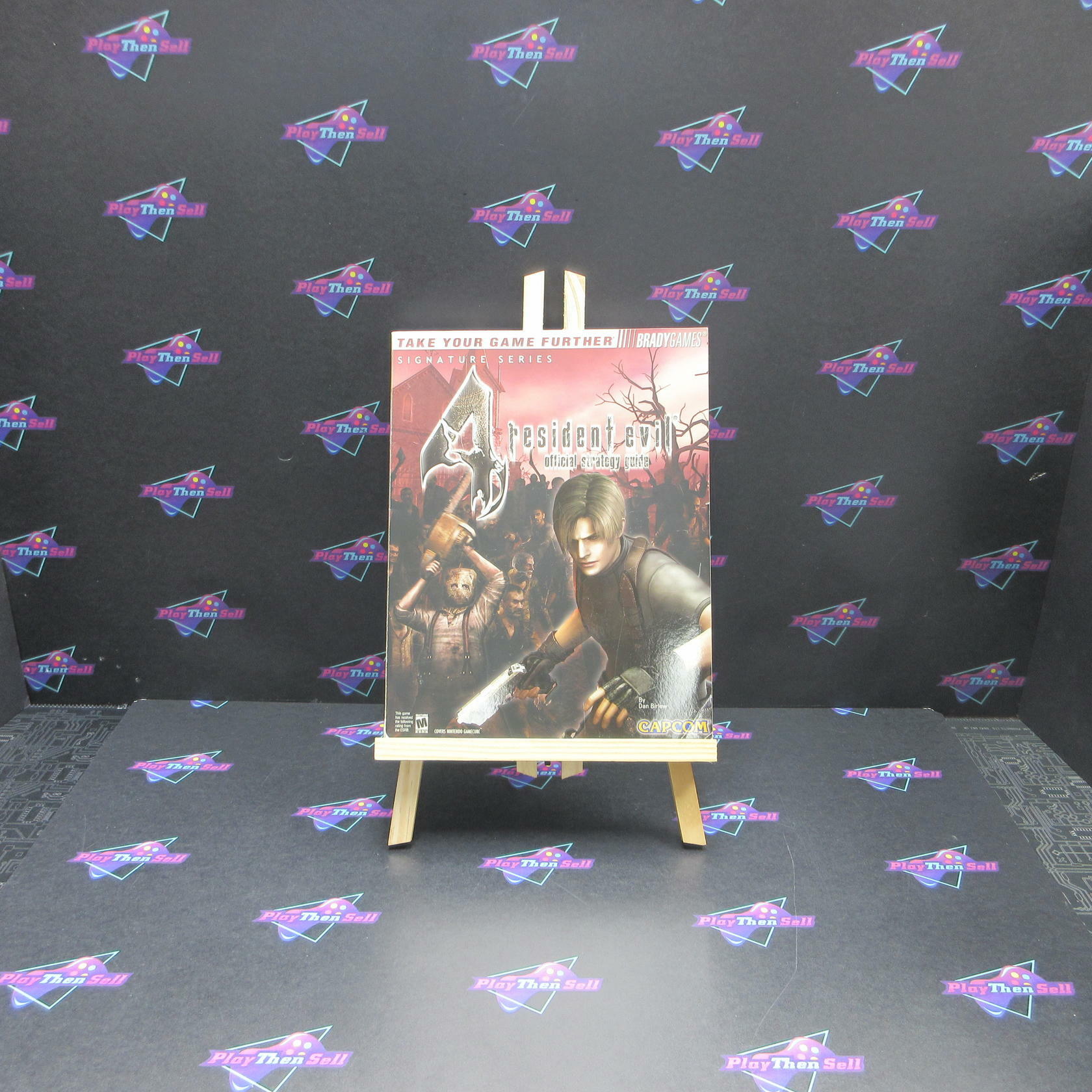 Resident Evil 4 Official Strategy Guide Gamecube Signature Series Brady Games AD - Good