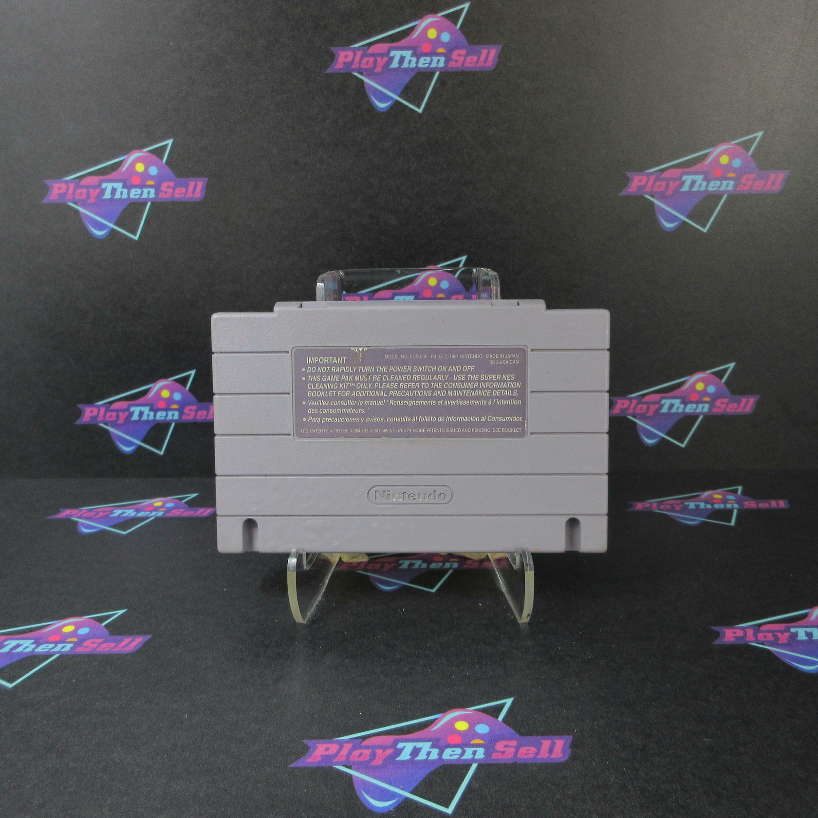 Street Fighter II SNES Super Nintendo Cartridge Only AD / Authentic Tested - Very Good