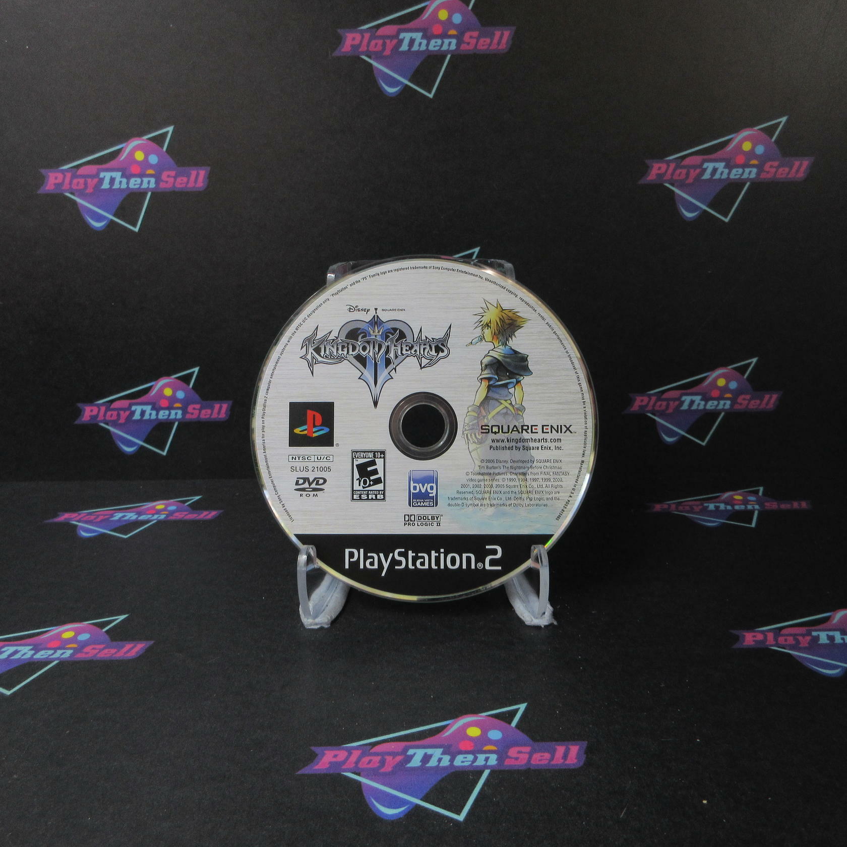 Kingdom Hearts II PS2 PlayStation 2 Disc Only - Very Good