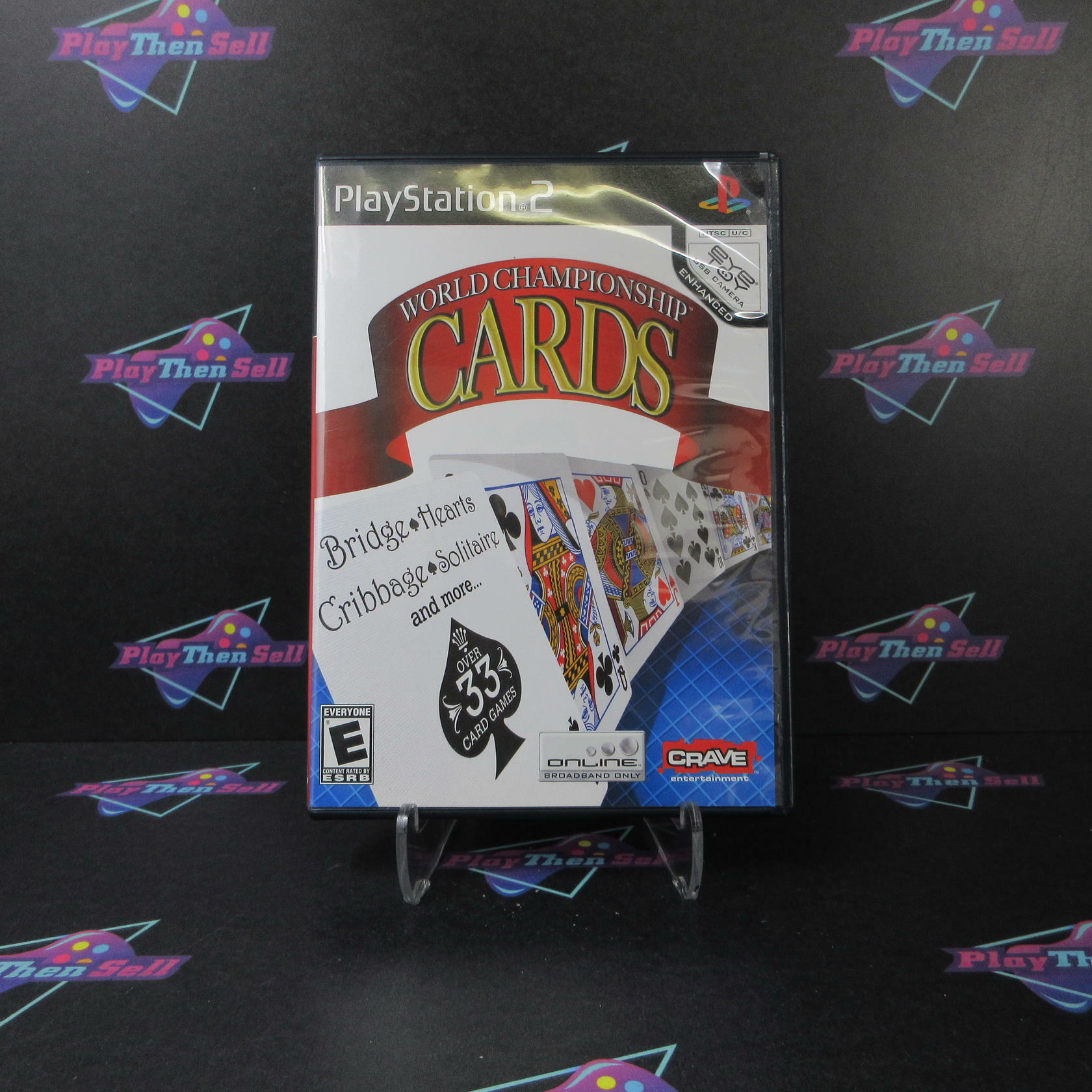 World Championship Cards PS2 PlayStation 2 - Like New