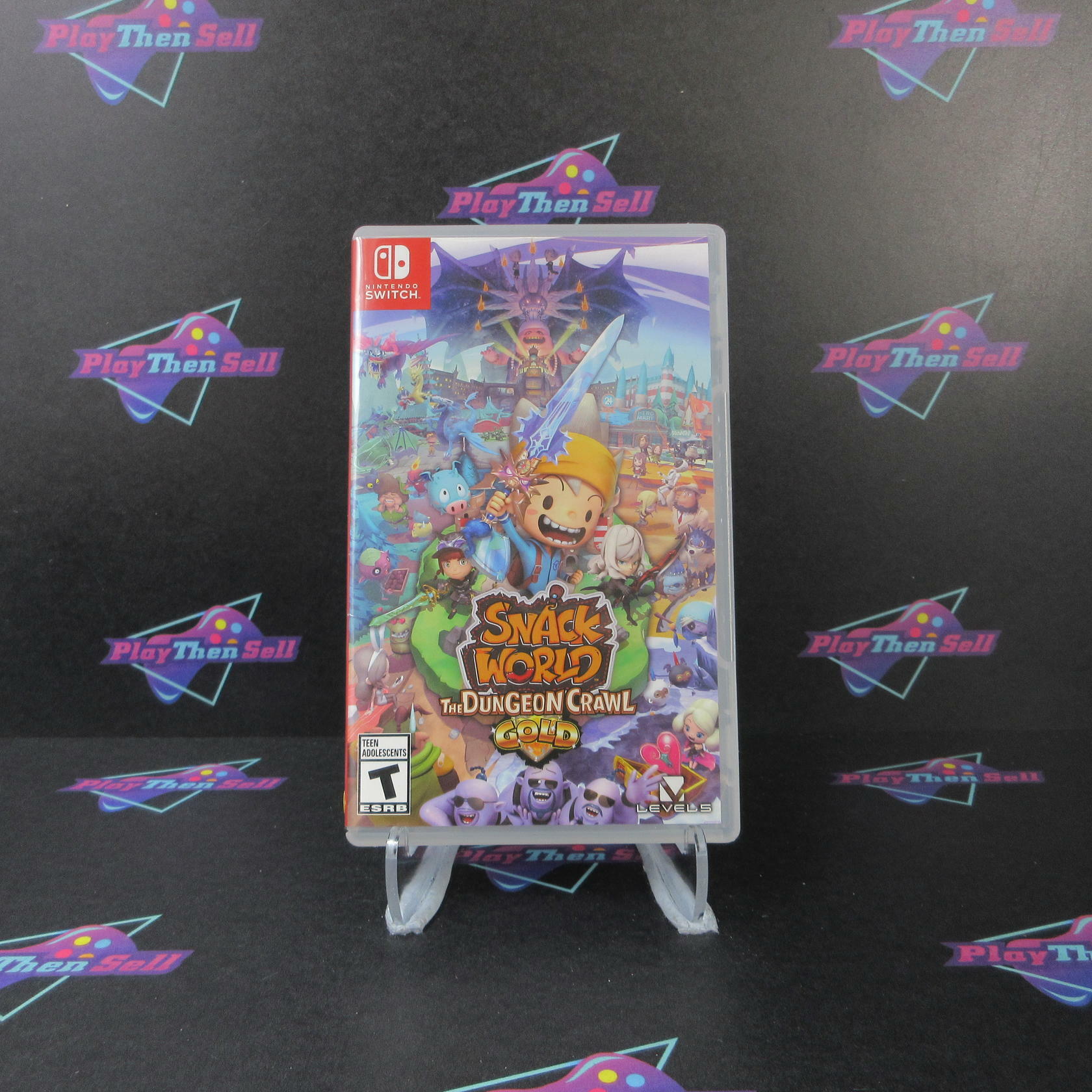 Snack World The Dungeon Crawl Gold Nintendo Switch - Like New