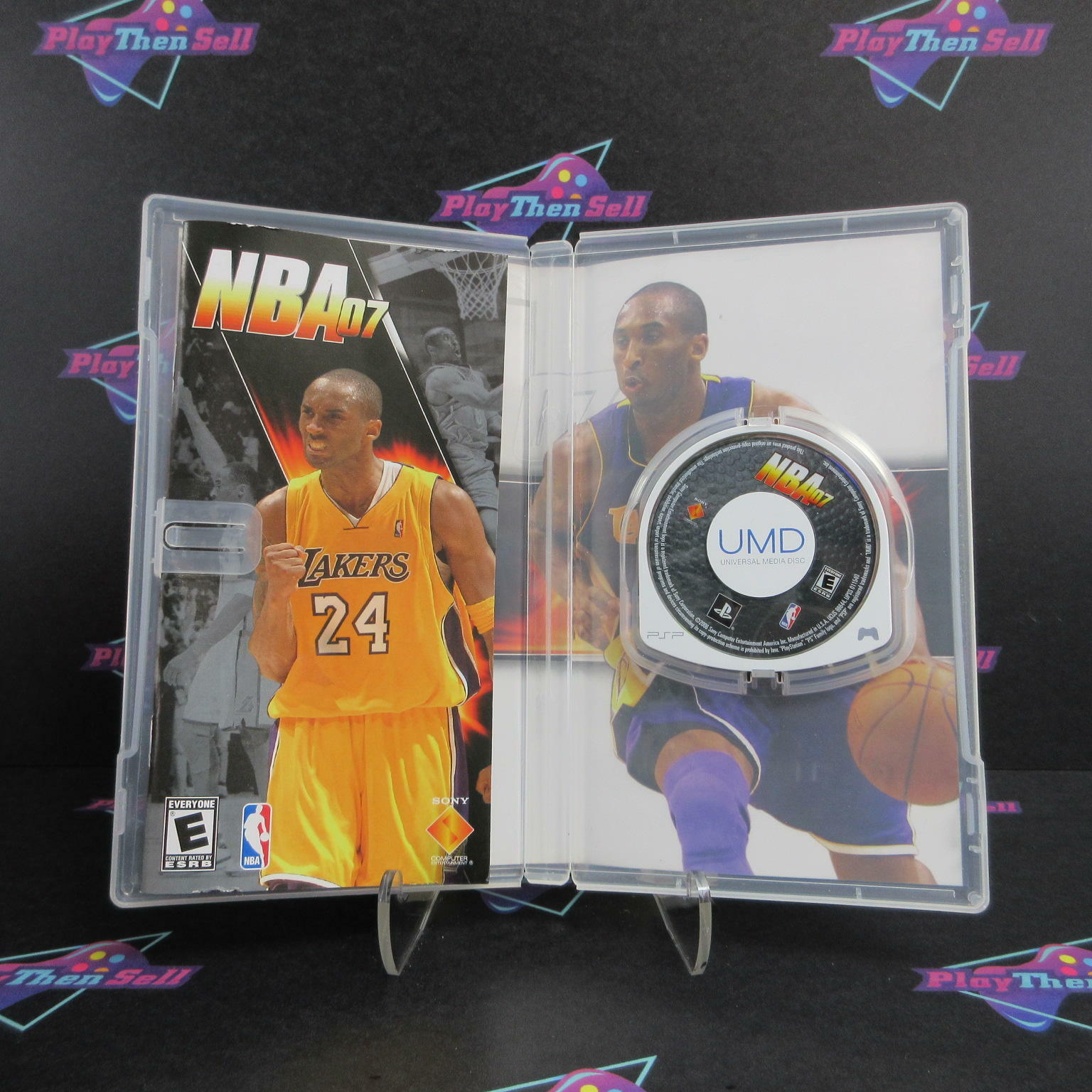 NBA 2007 + Reg Card Sony PSP AD - Very Good