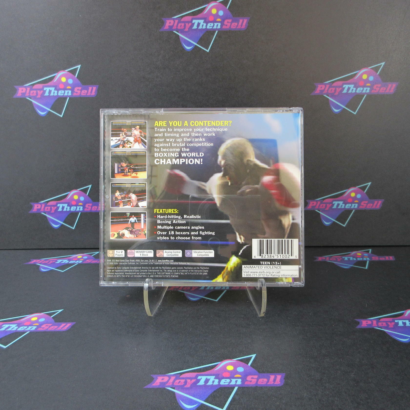Contender 2 PS1 PlayStation 1 - Very Good